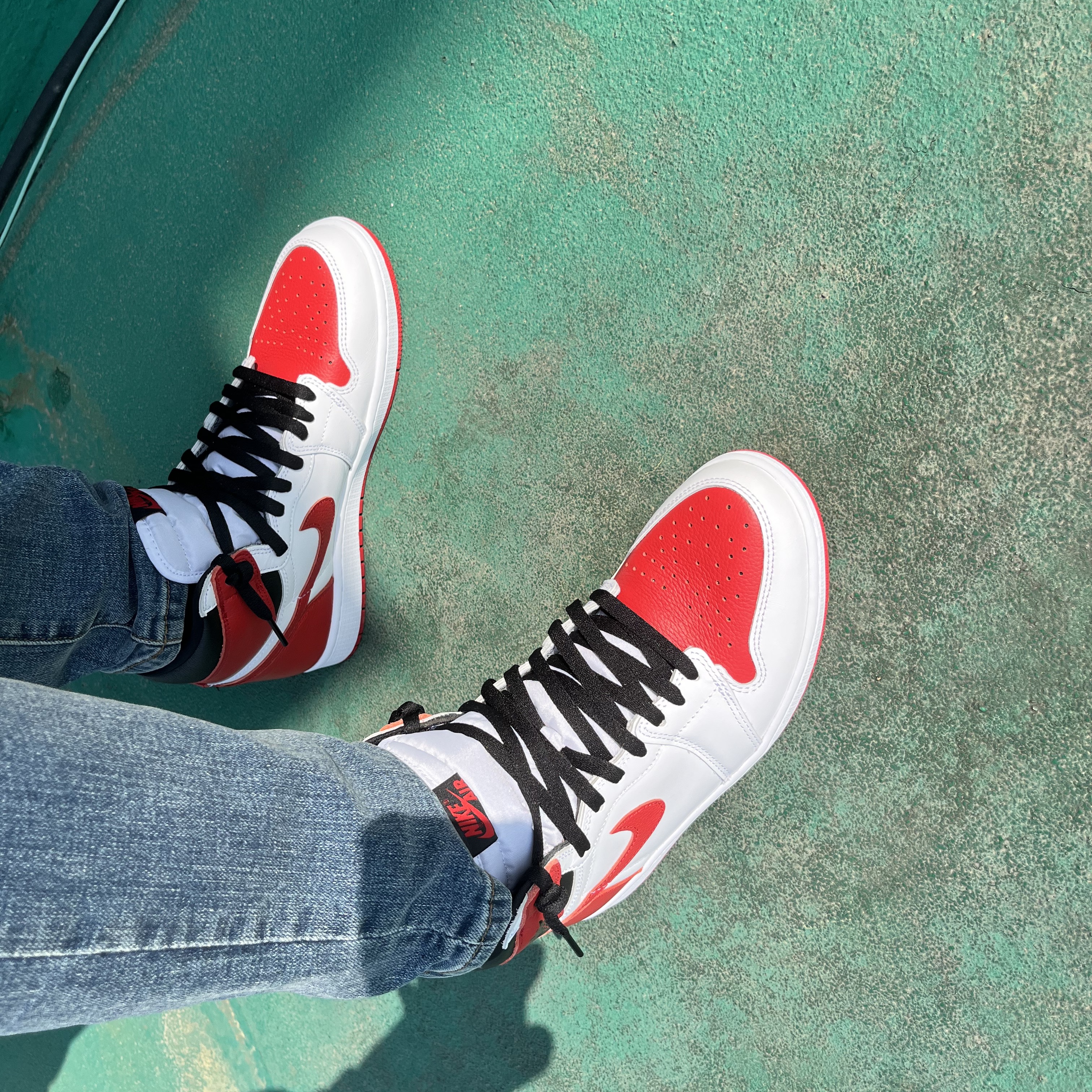 Jordan 1 Retro High OG Heritage 착용 스타일