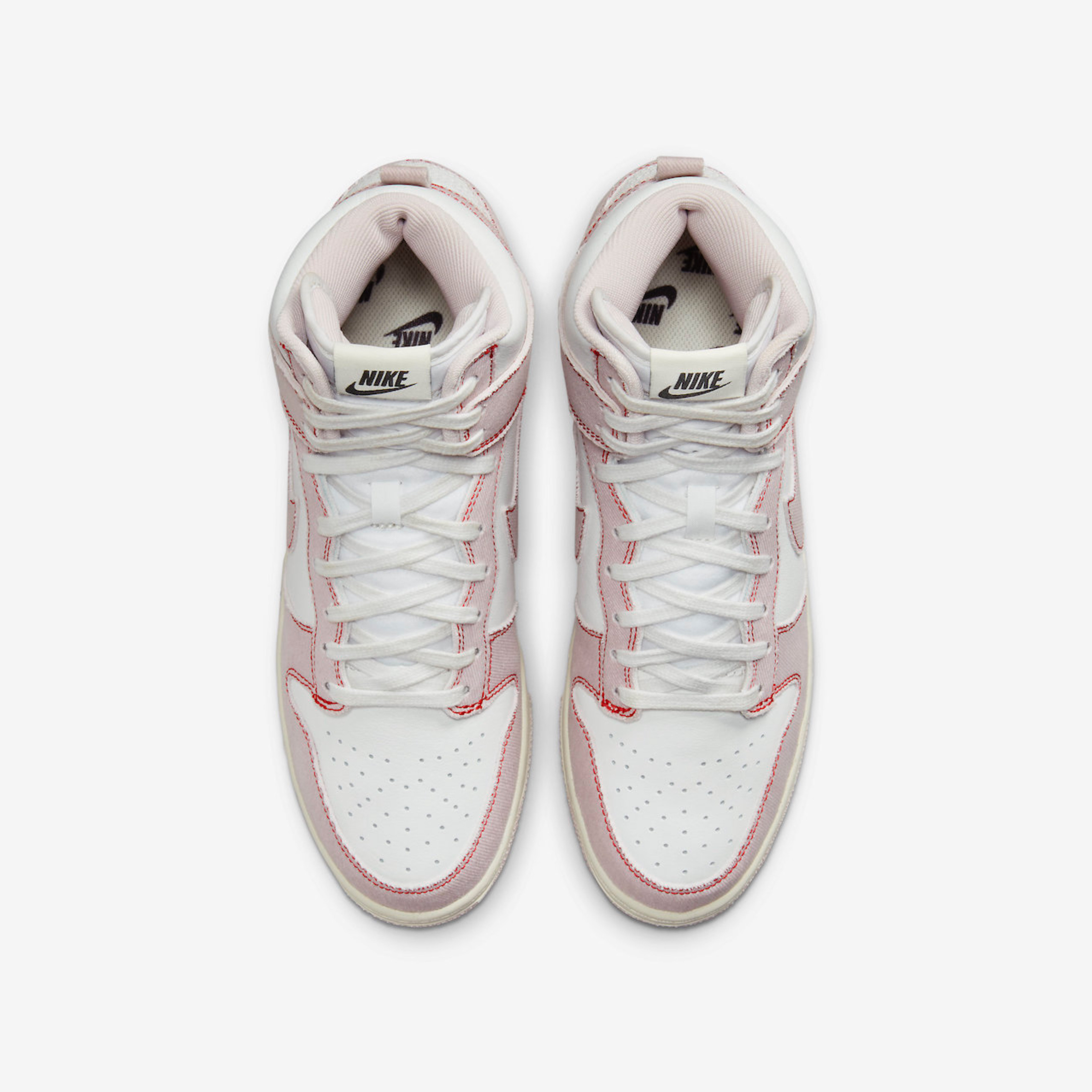 Nike Dunk High 1985 Barely Rose 착용 스타일 - 4