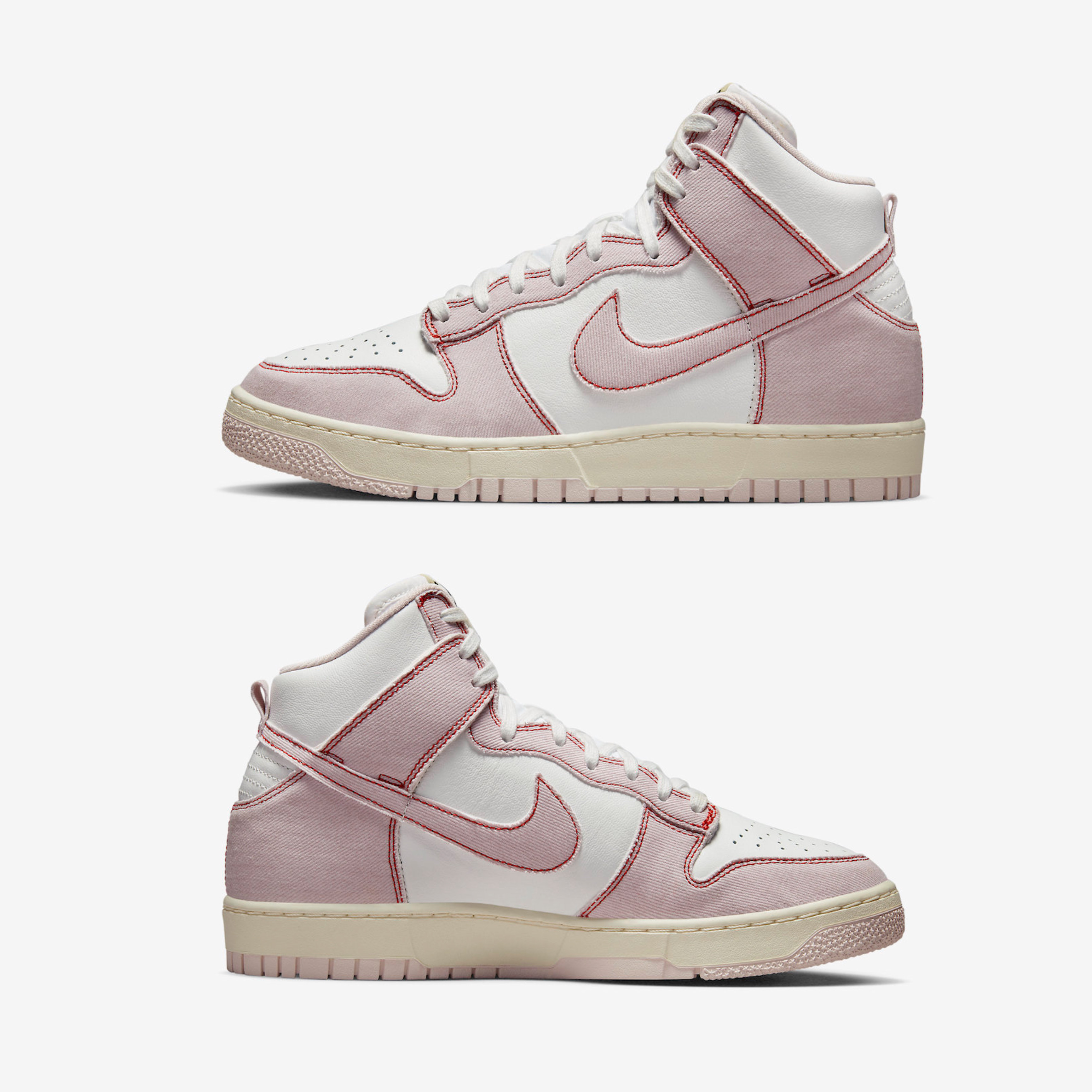 Nike Dunk High 1985 Barely Rose 착용 스타일 - 3