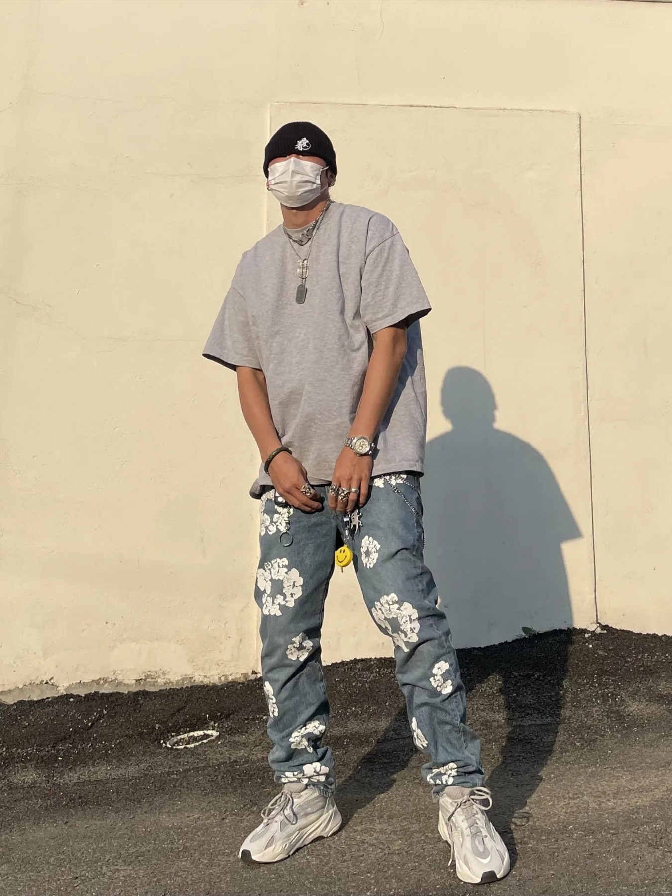 Adidas Yeezy Boost 700 V2 Static 2022, Adidas Yeezy Boost 700 V2 Static 2018 착용 스타일