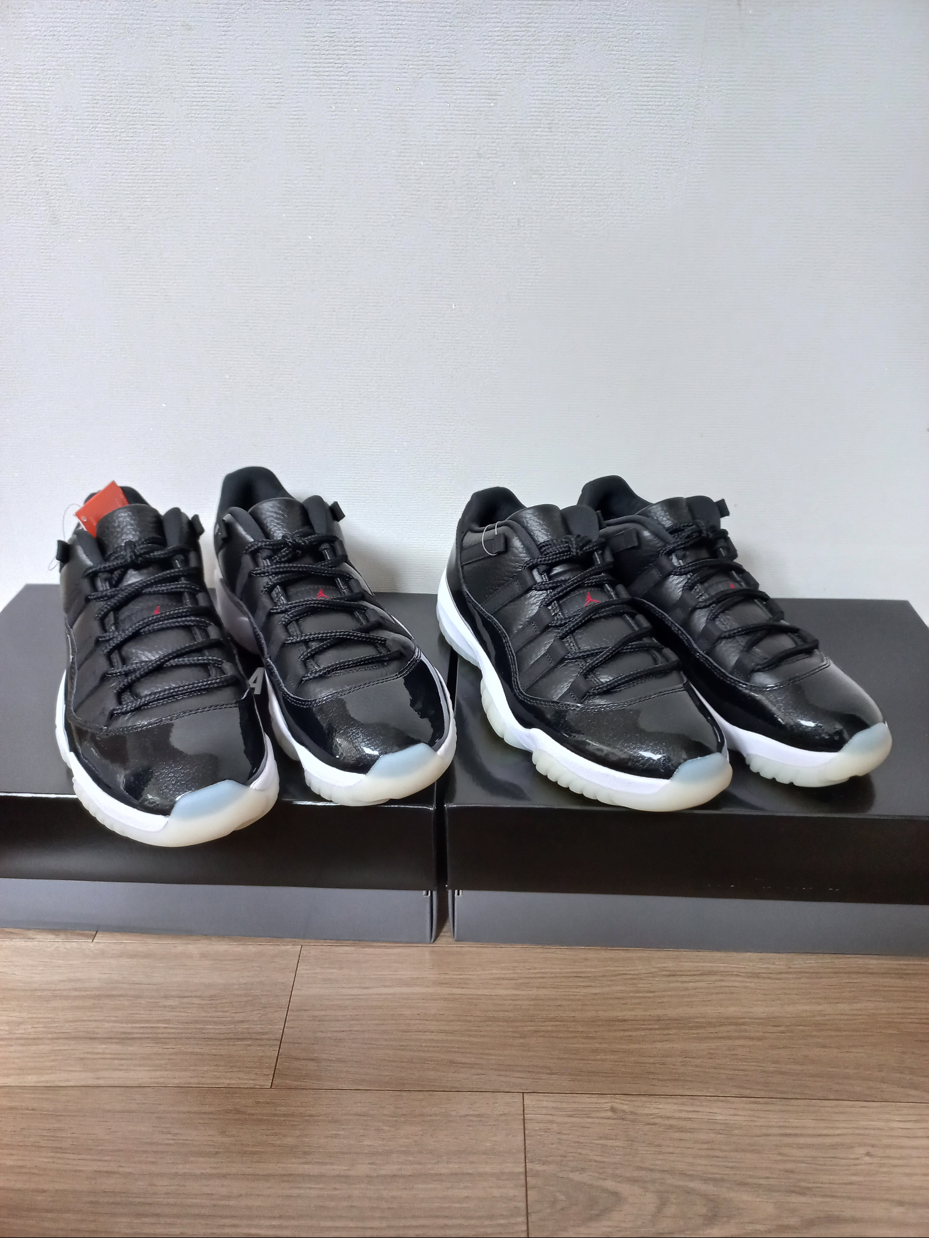 Jordan 11 Retro Low 72-10 착용 스타일 - 3