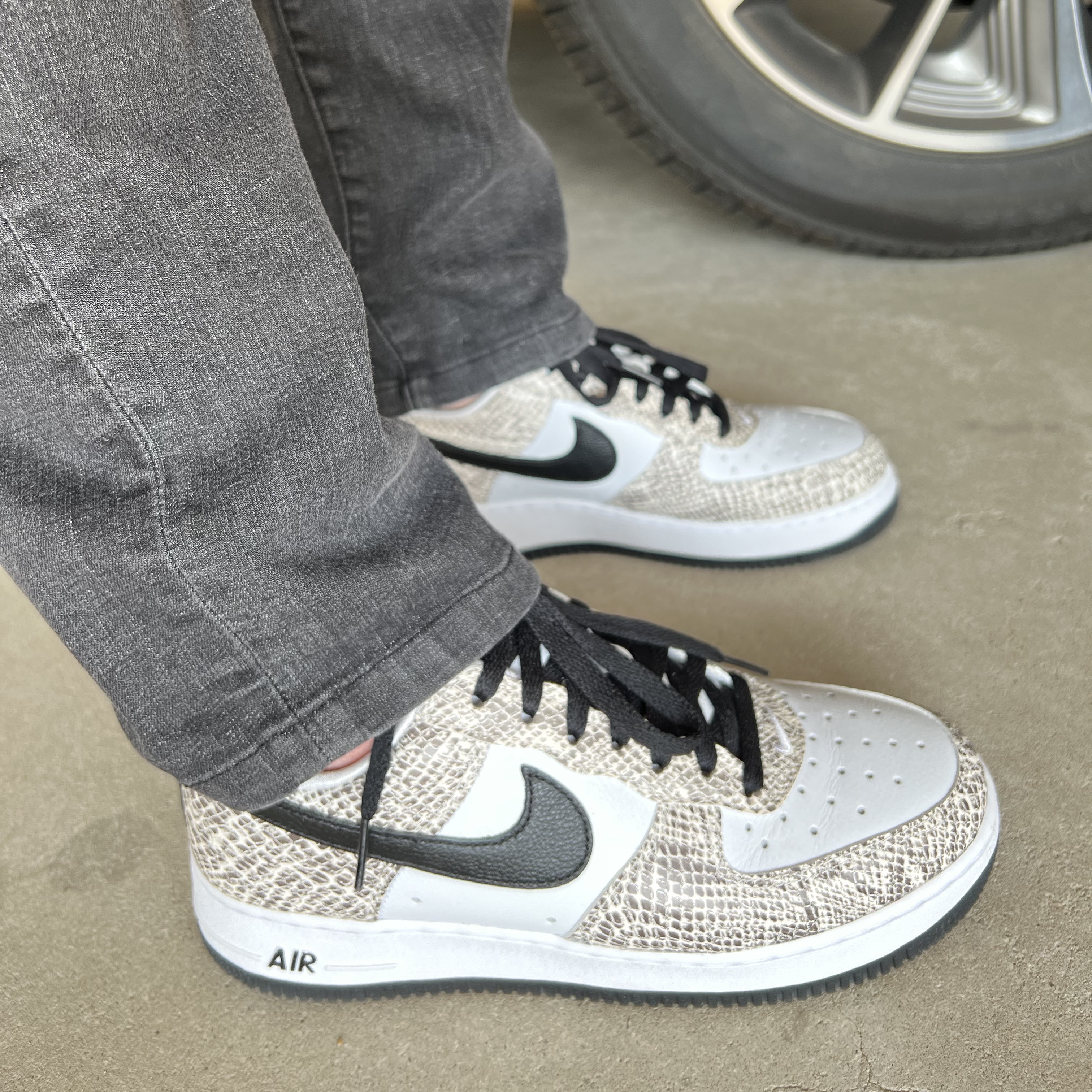 Nike Air Force 1 Low Retro Cocoa Snake 2018 착용 스타일