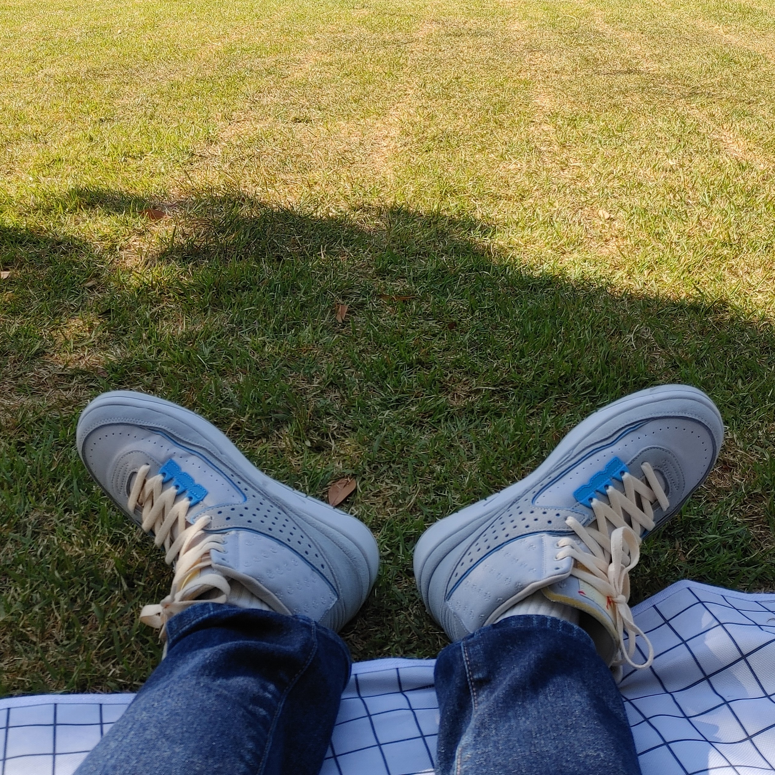 Jordan 2 x Union Retro SP Grey Fog 착용 스타일