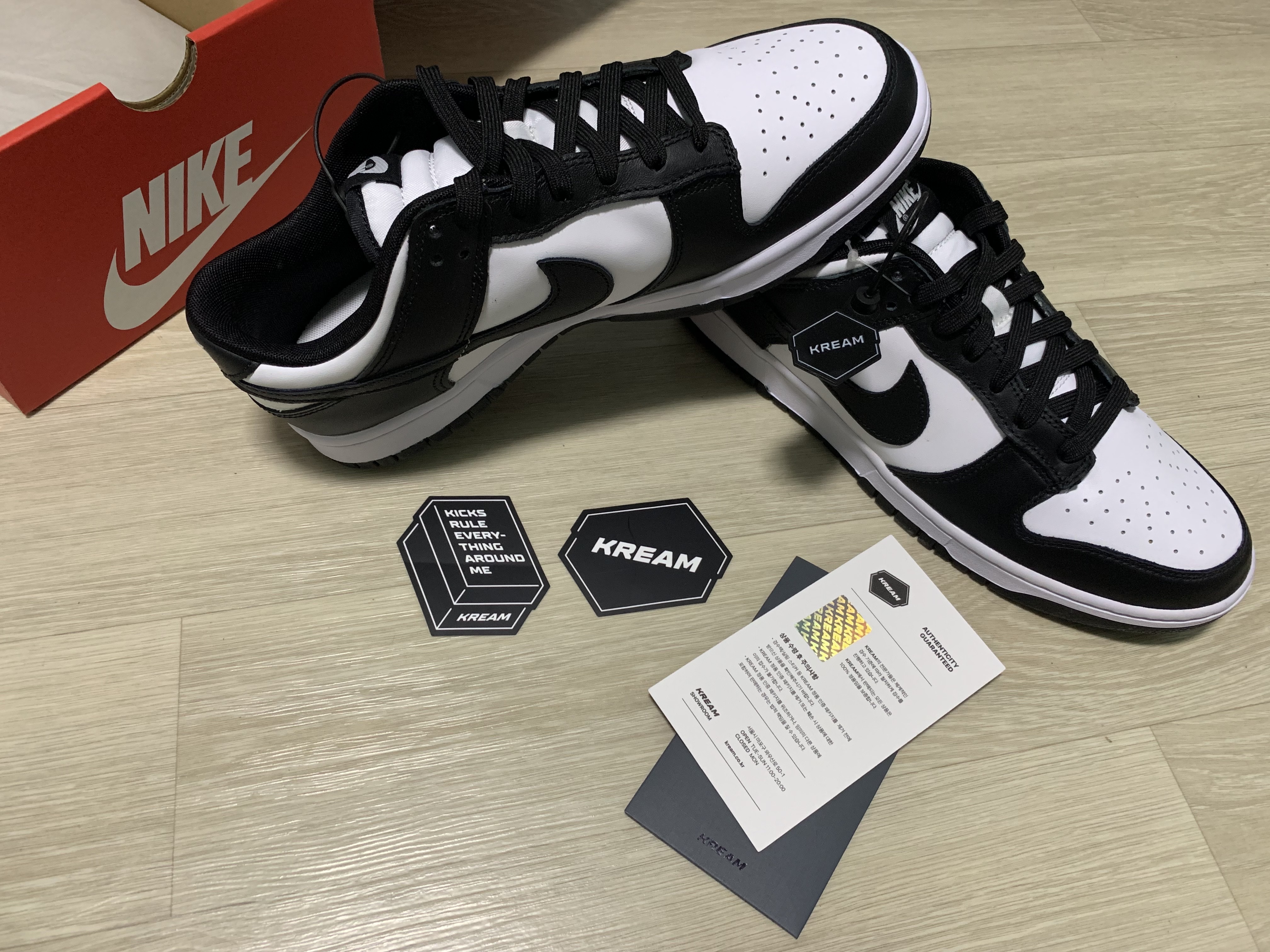 Nike Dunk Low Retro Black 착용 스타일 - 3