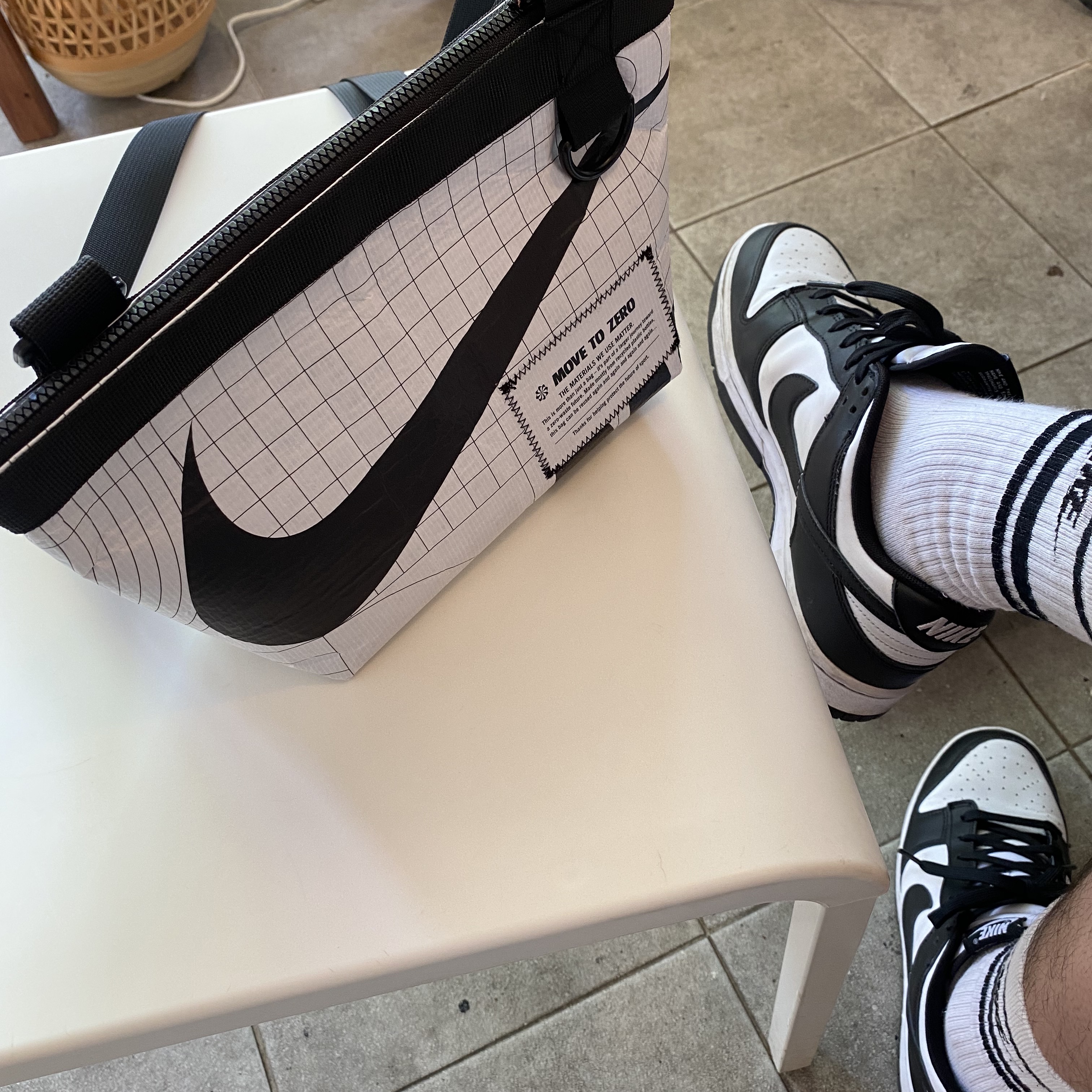 Nike Dunk Low Retro Black 착용 스타일