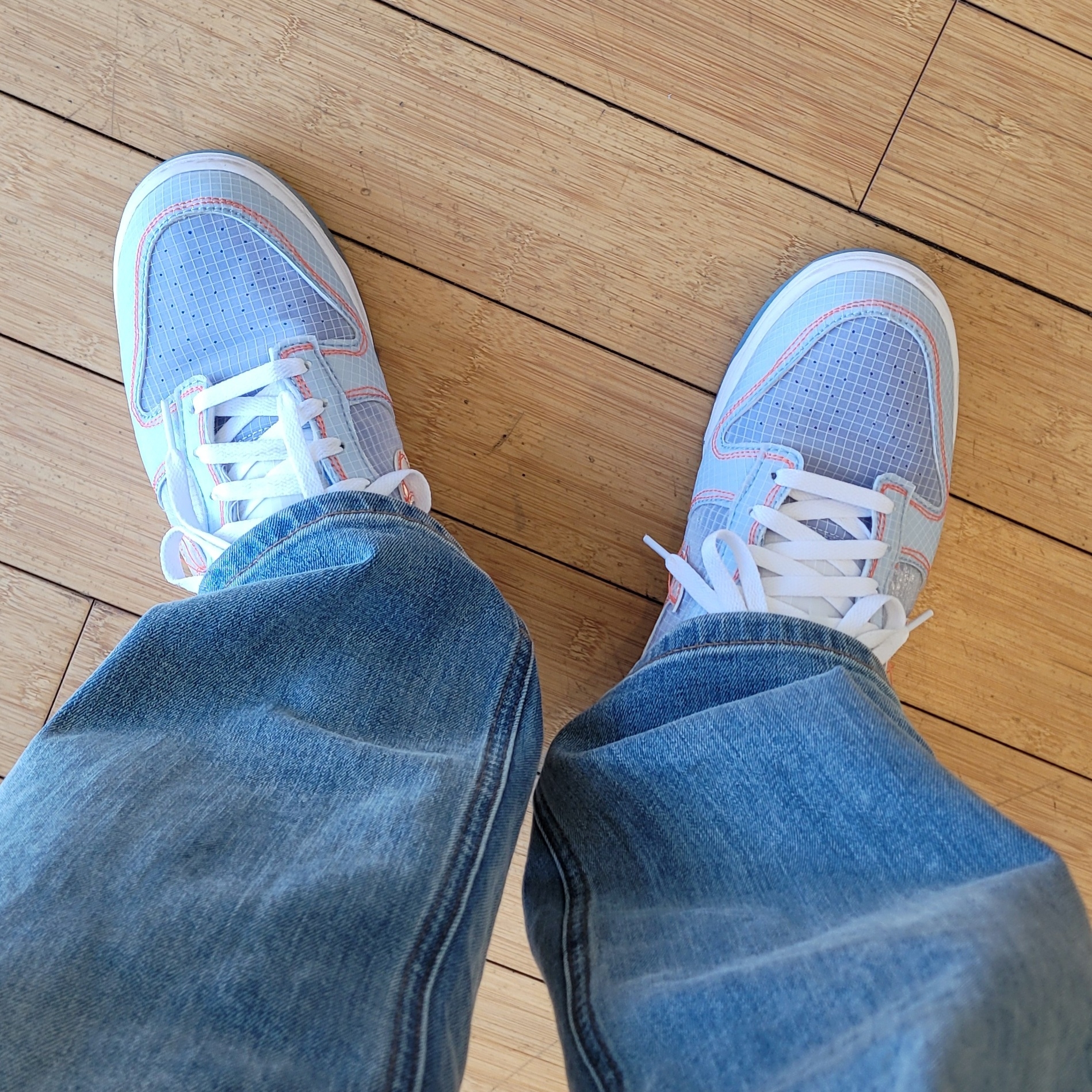 Nike x Union Dunk Low Passport Pack Argon 착용 스타일