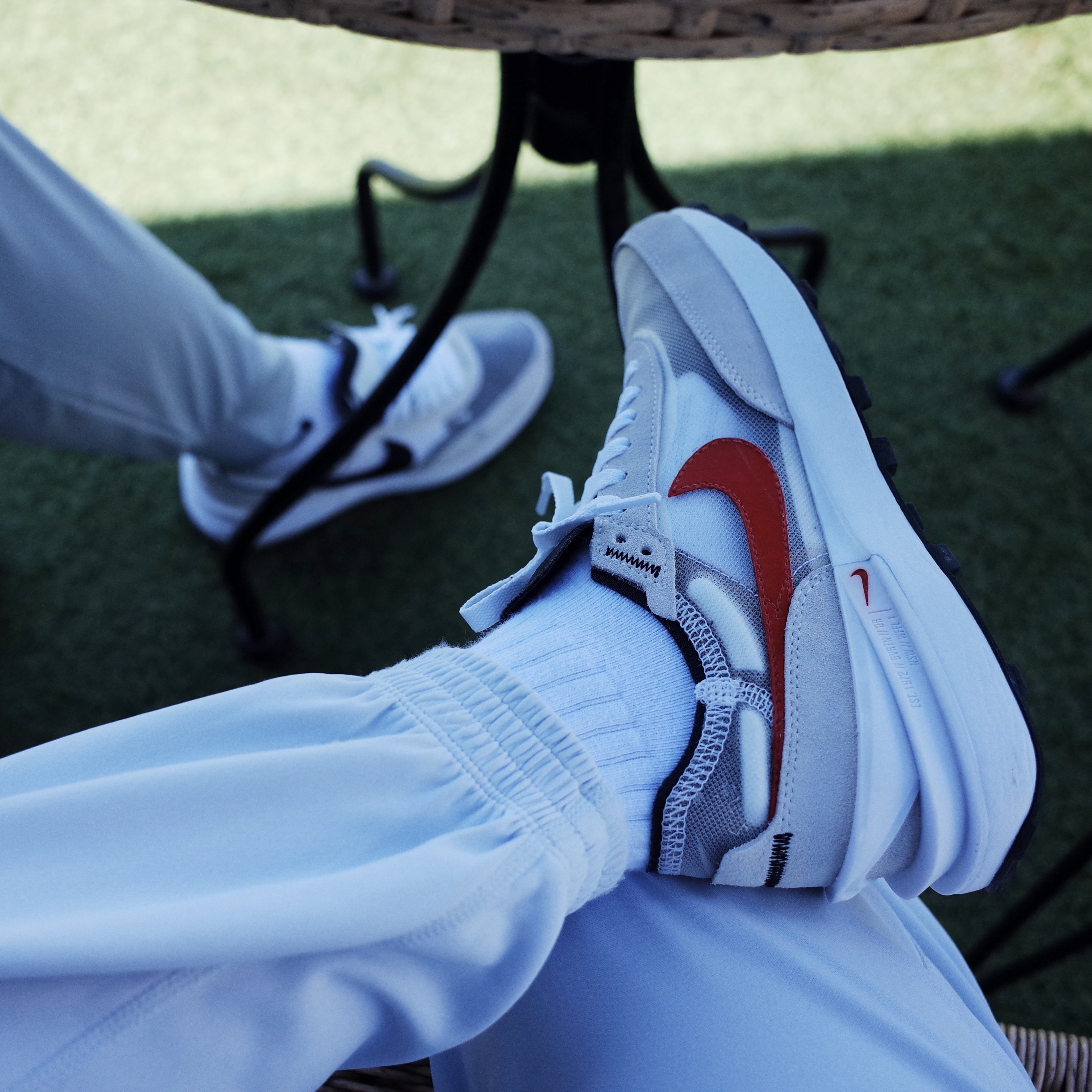 Nike Waffle One Infinite Lilac, (W) Nike Waffle One Infinite Lilac 착용 스타일 - 1