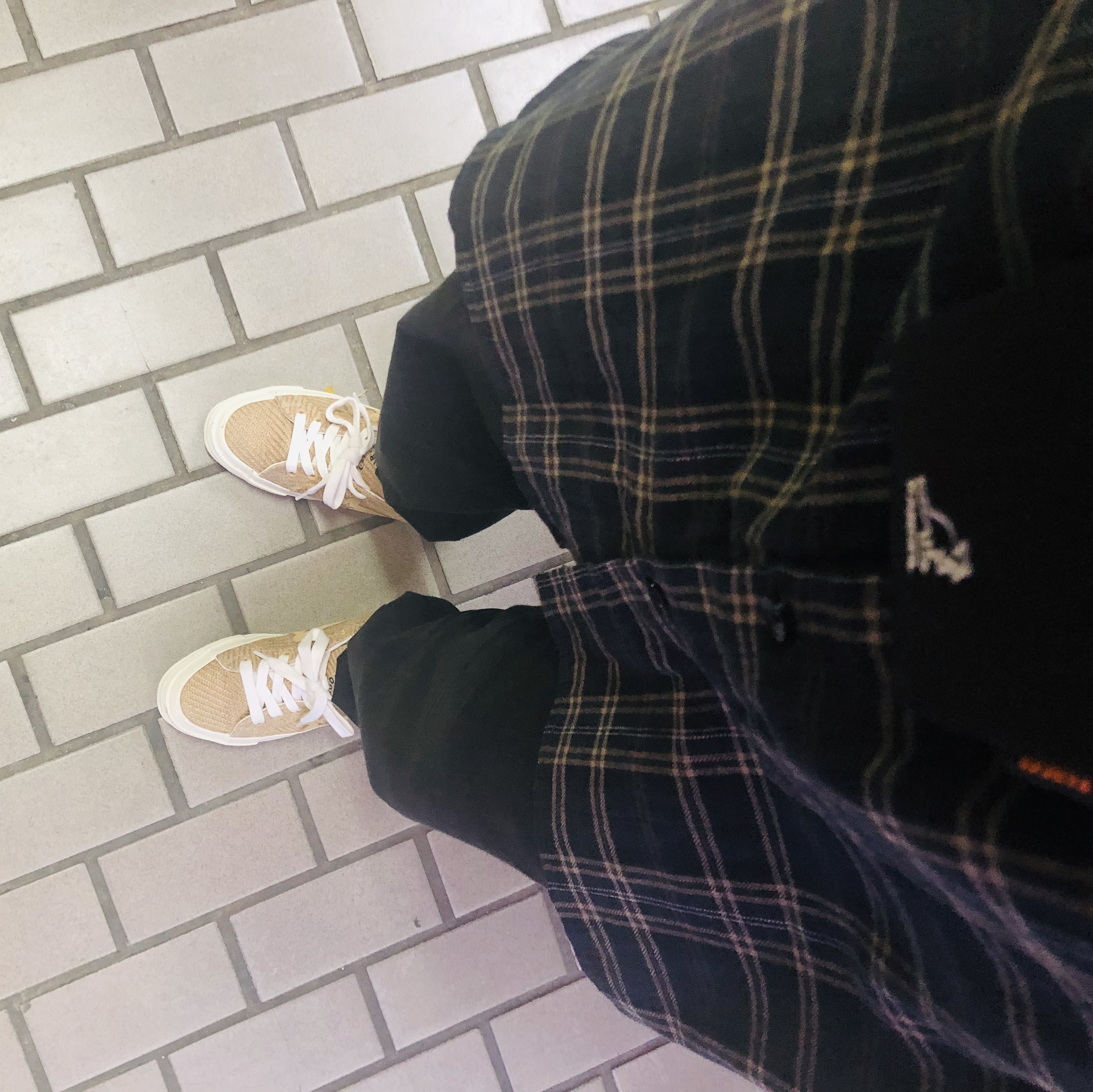 Converse x Golf le Fleur One Star Ox Burlap 착용 스타일