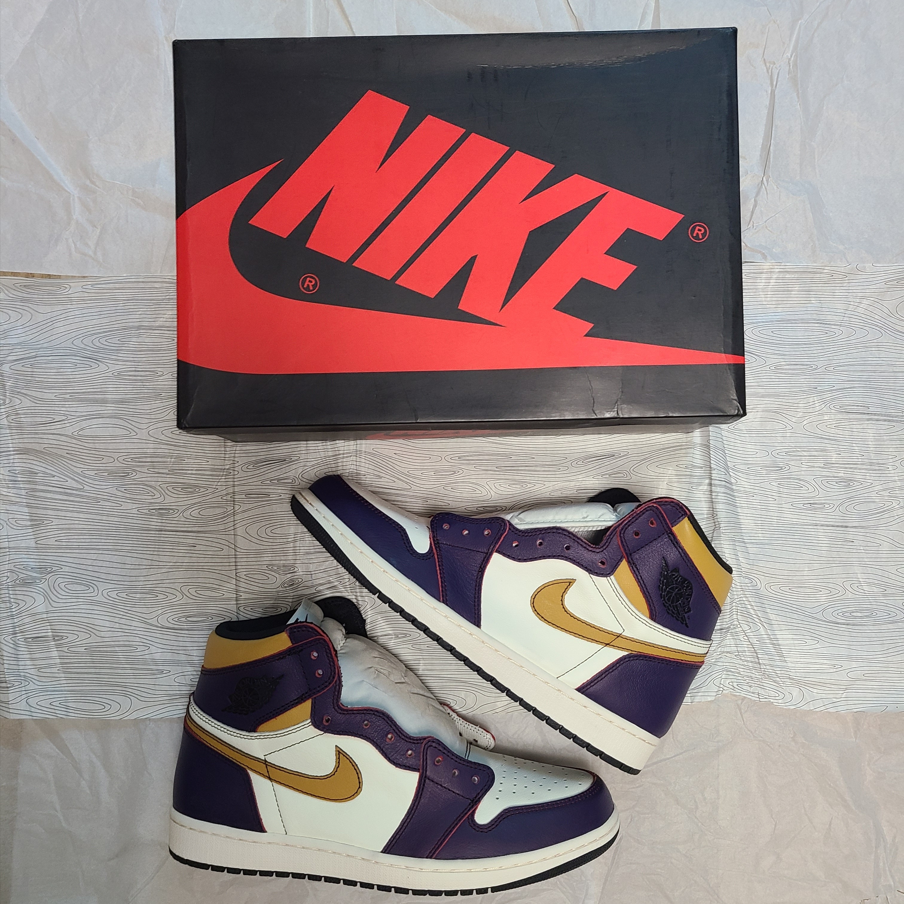 Jordan 1 Retro High OG Defiant SB LA to Chicago 착용 스타일 - 1