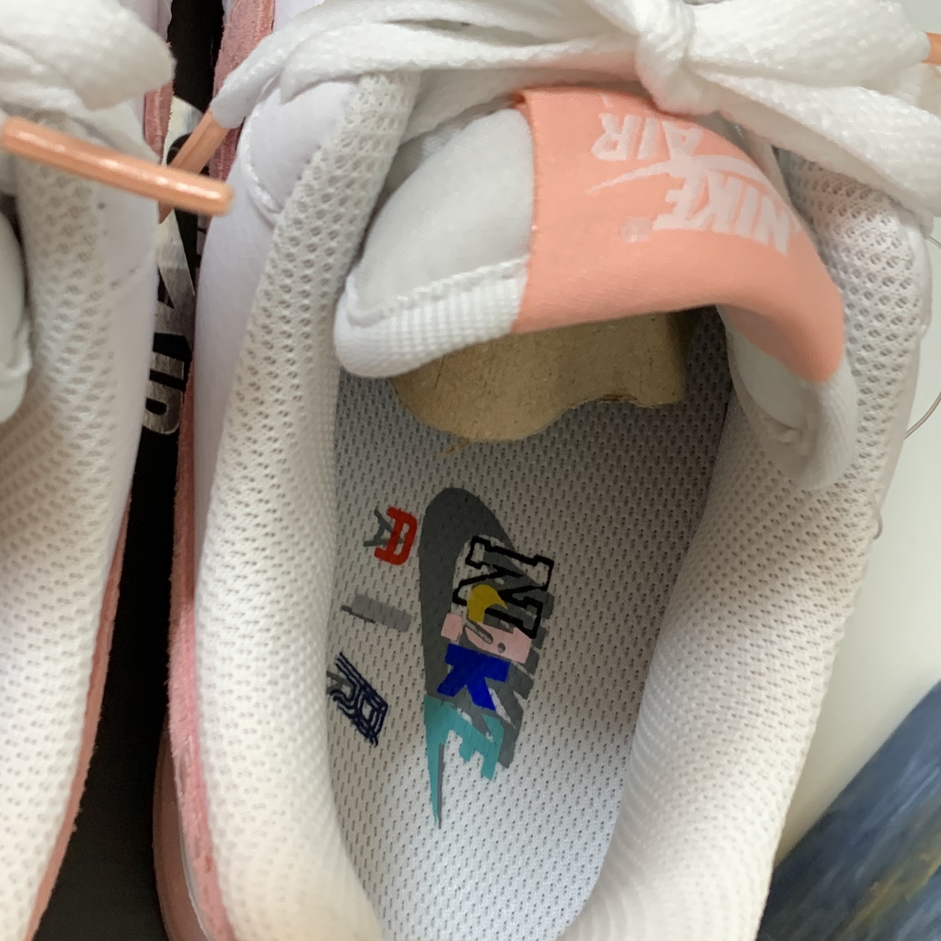 (W) Nike Air Force 1 '07 LV8 Copy and Paste 착용 스타일 - 3