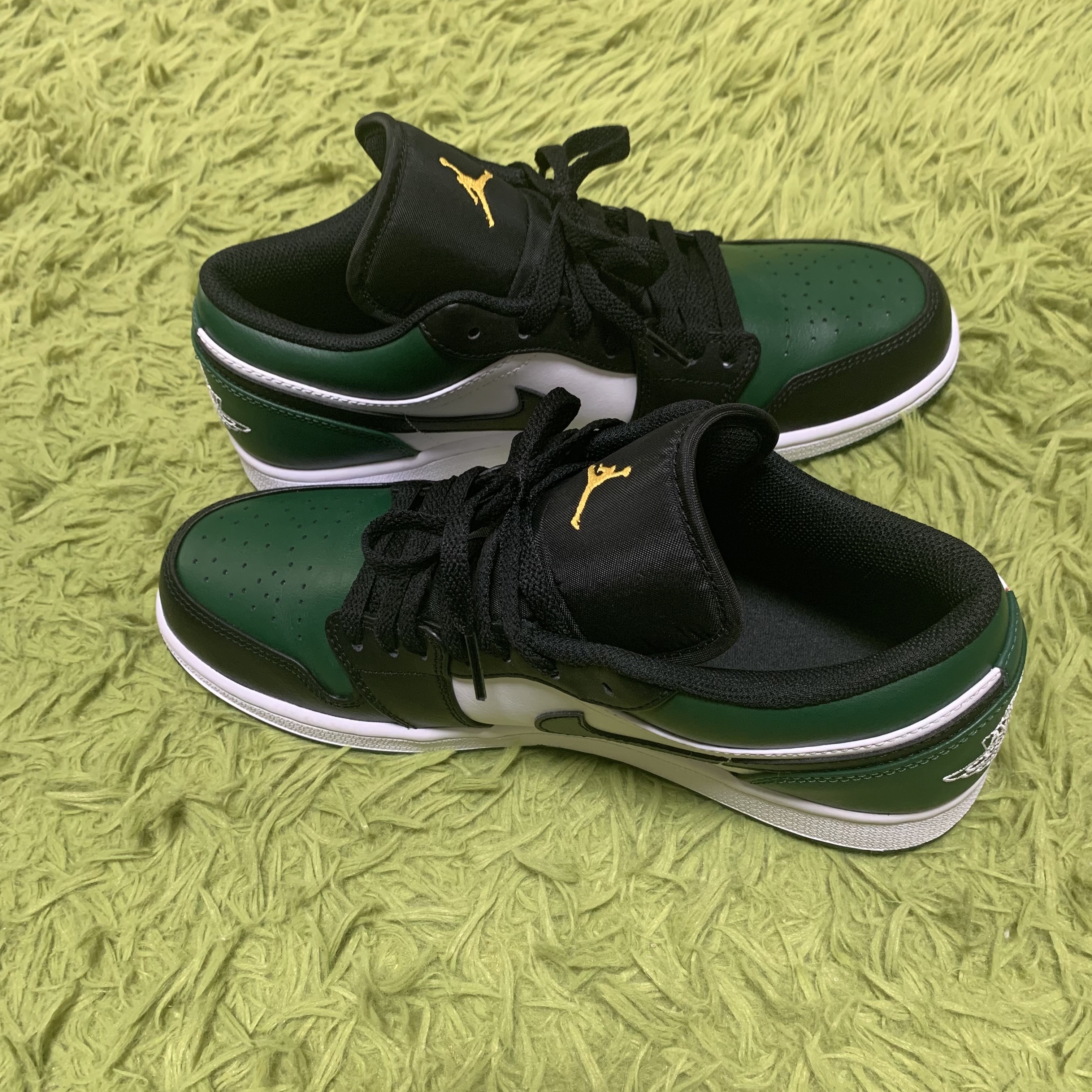 Jordan 1 Low Green Toe 착용 스타일