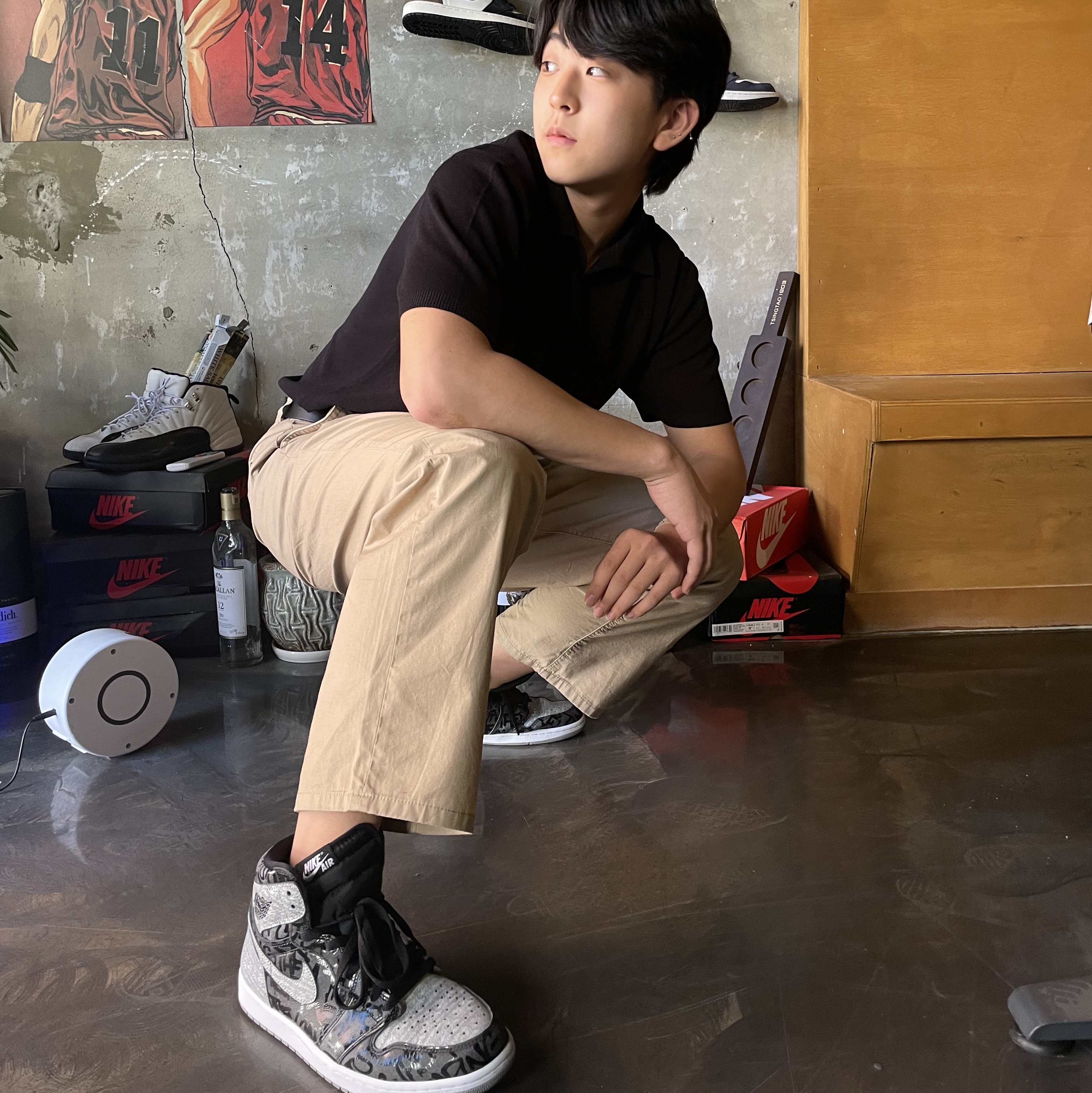 Jordan 1 Retro High OG Rebellionaire 착용 스타일