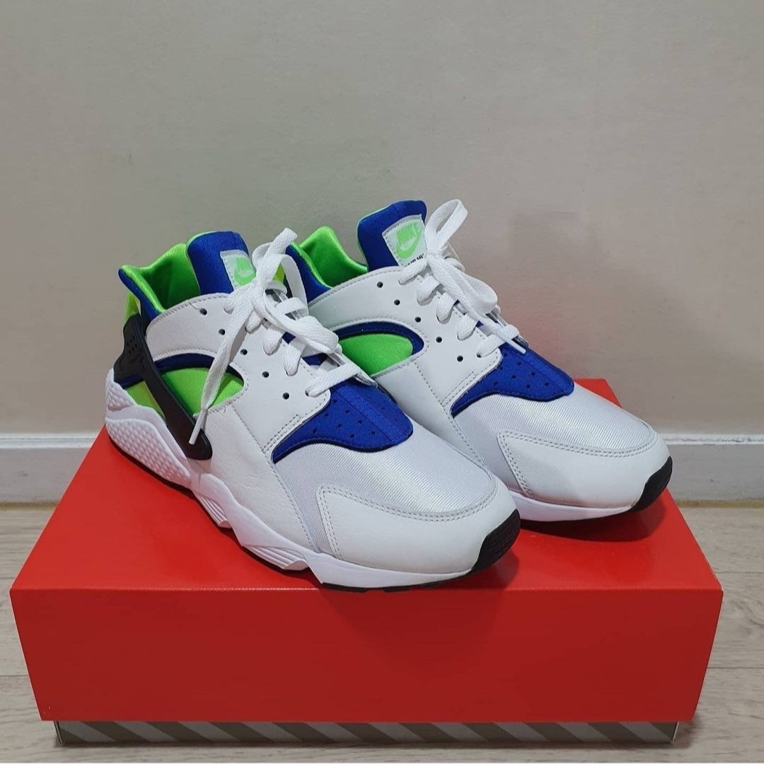 Nike Air Huarache OG Scream Green 2021 착용 스타일
