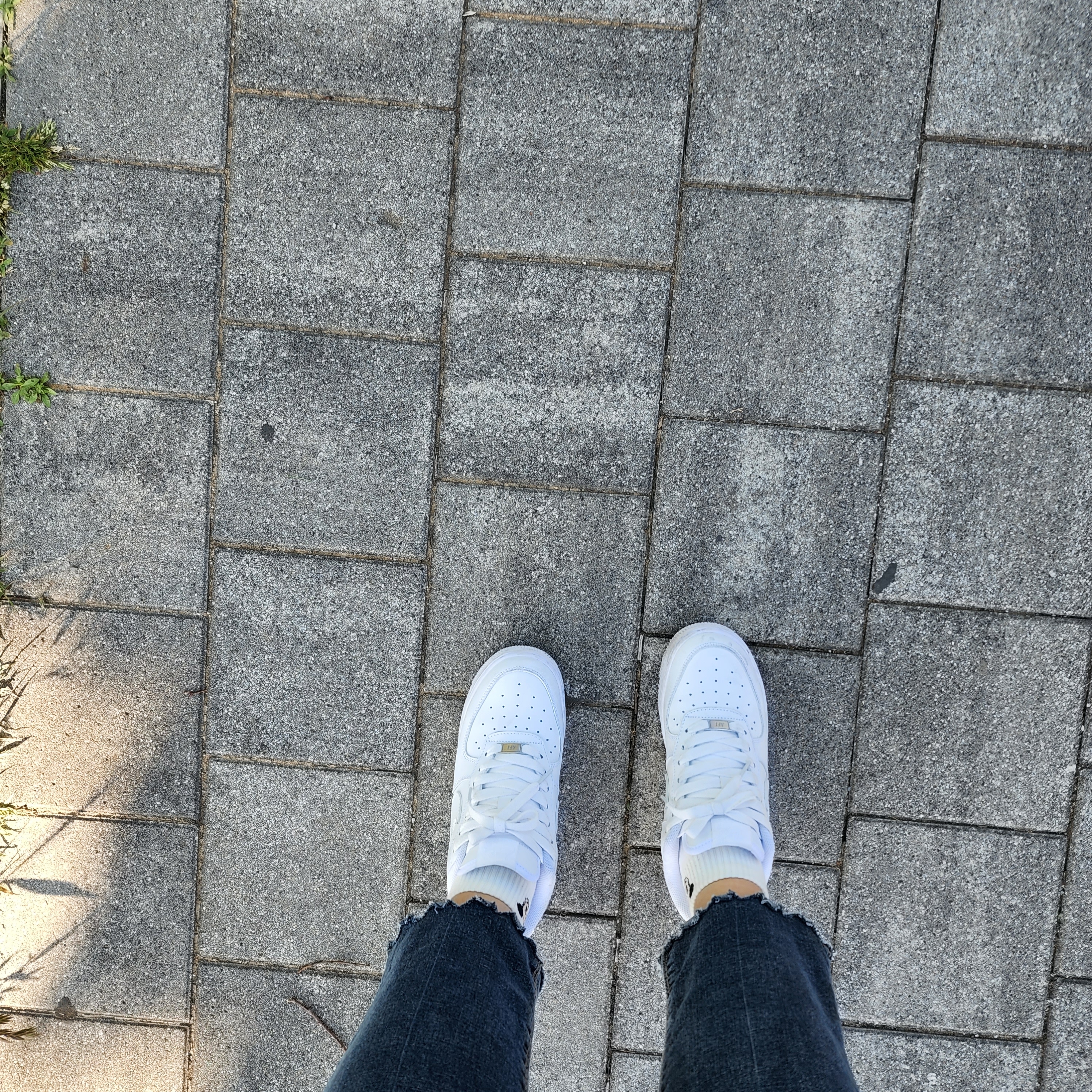 (W) Nike Air Force 1 '07 Low White 착용 스타일