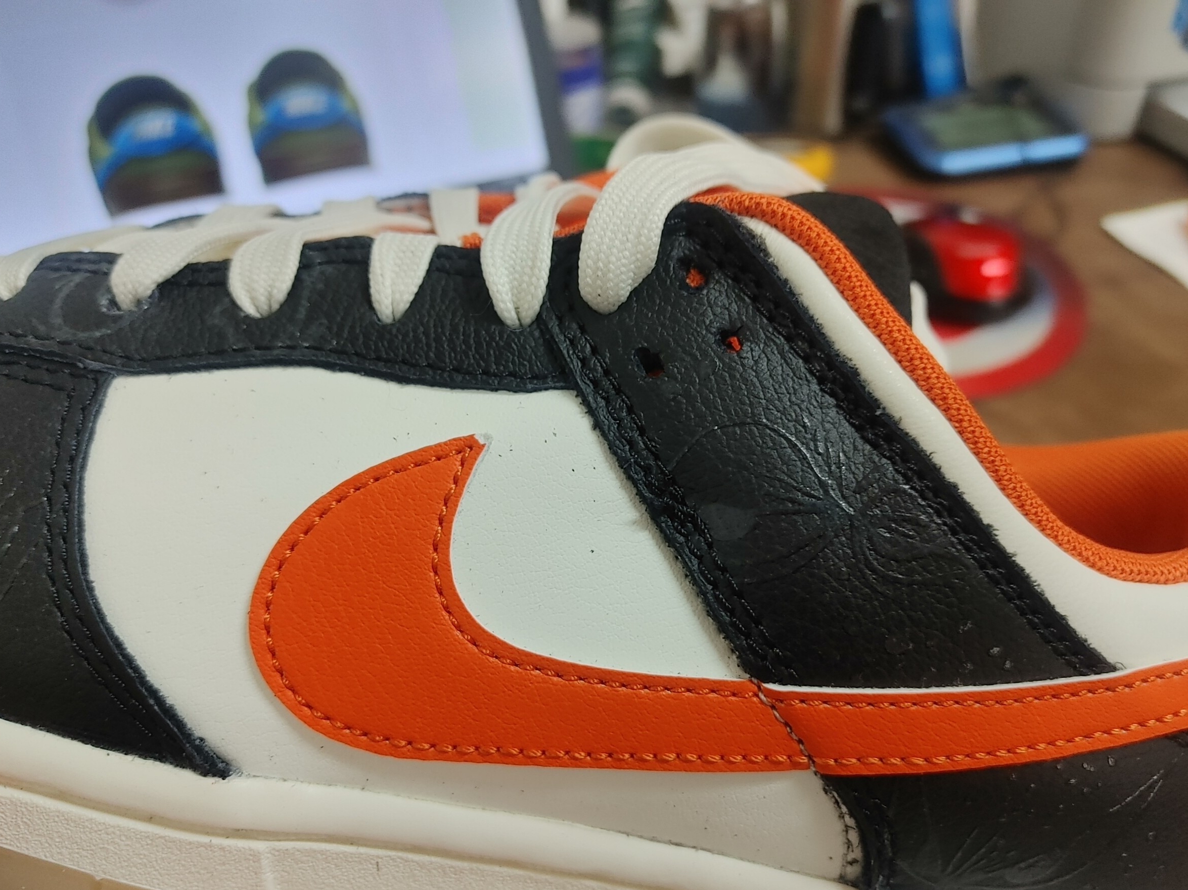 Nike Dunk Low Retro PRM Halloween 착용 스타일 - 4