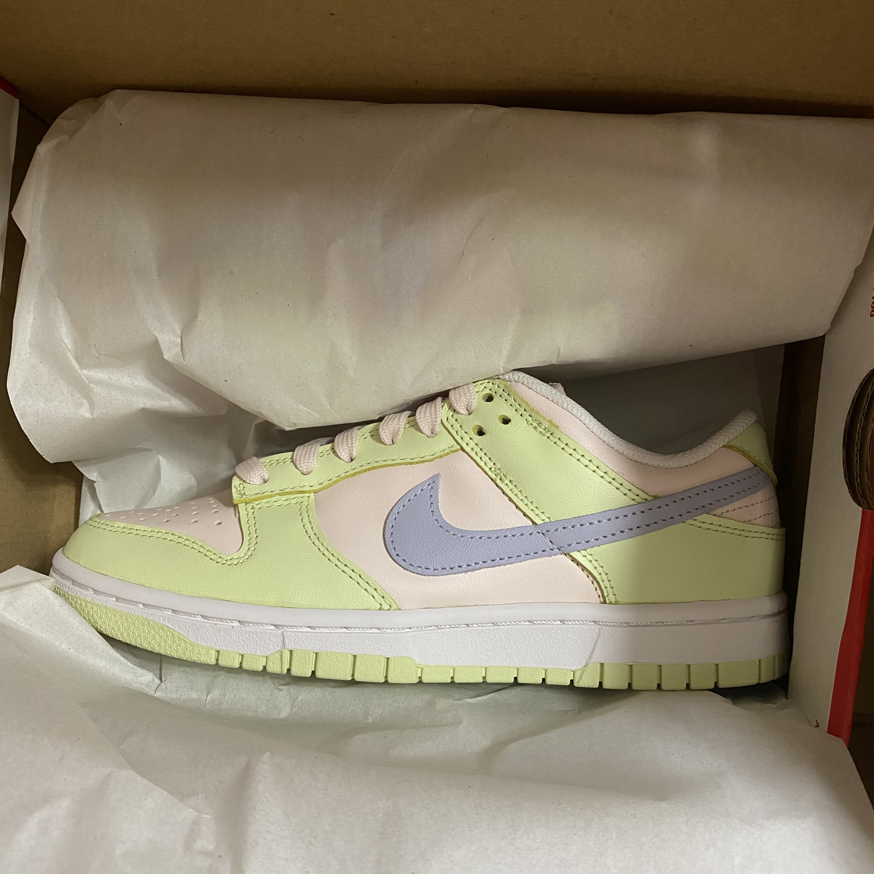 (W) Nike Dunk Low Light Soft Pink 착용 스타일