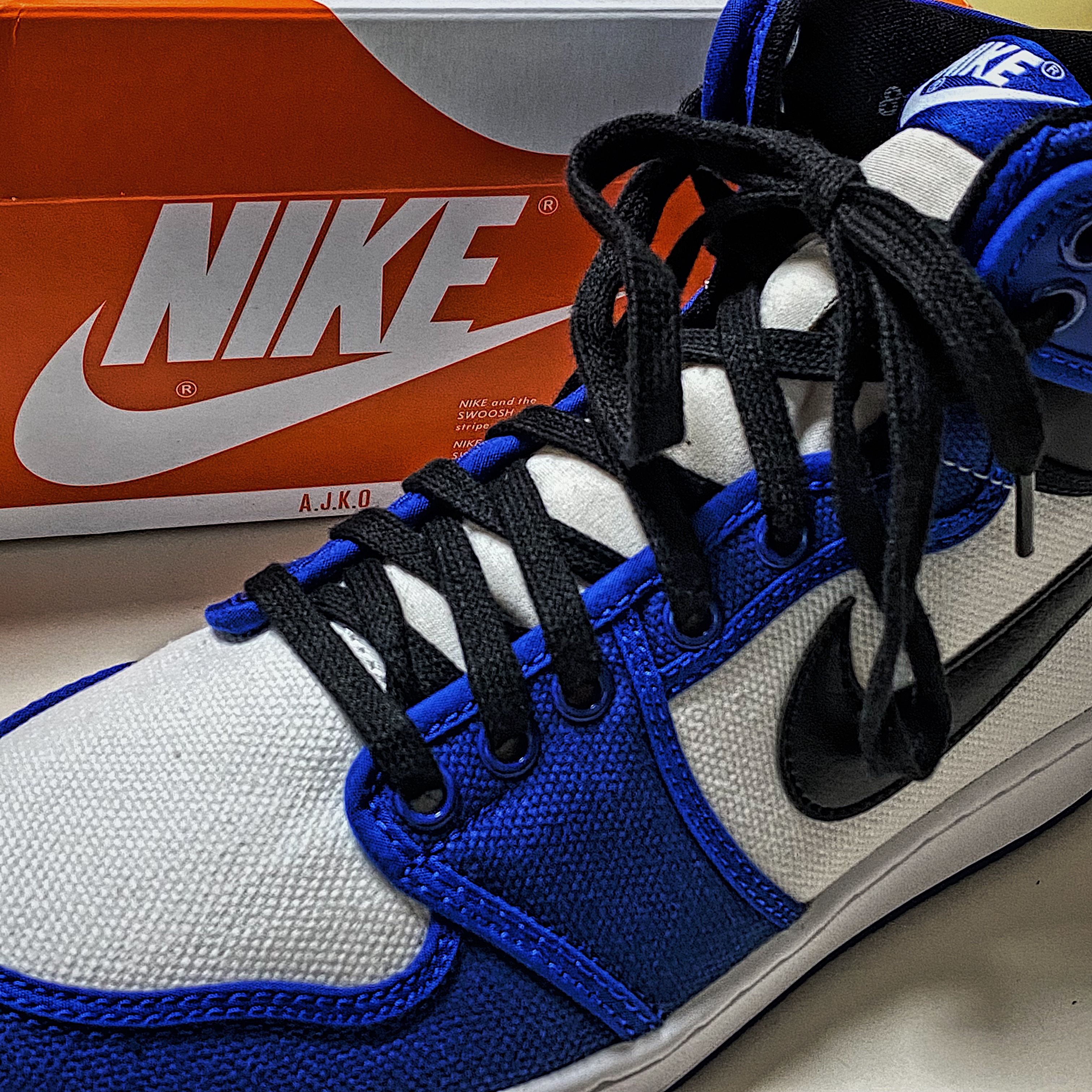 Jordan 1 KO Storm Blue 착용 스타일 - 2