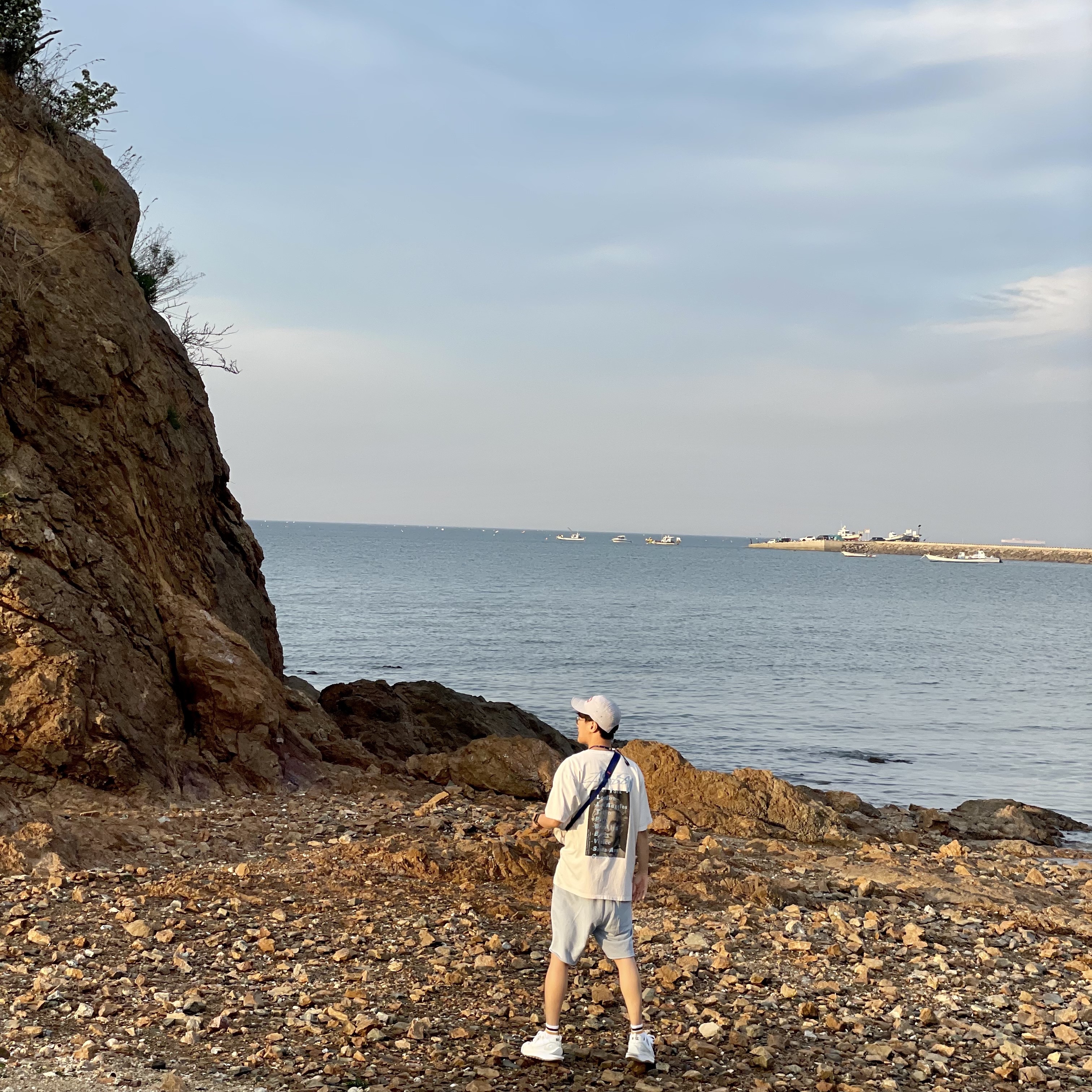 Supreme Stitch Jacquard Camp Cap Grey - 22SS, Stussy Statue T-Shirt Natural 착용 스타일 - 1