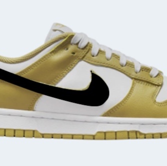 (W) Nike Dunk Low Essential Barley Paisley 착용 스타일 - 1