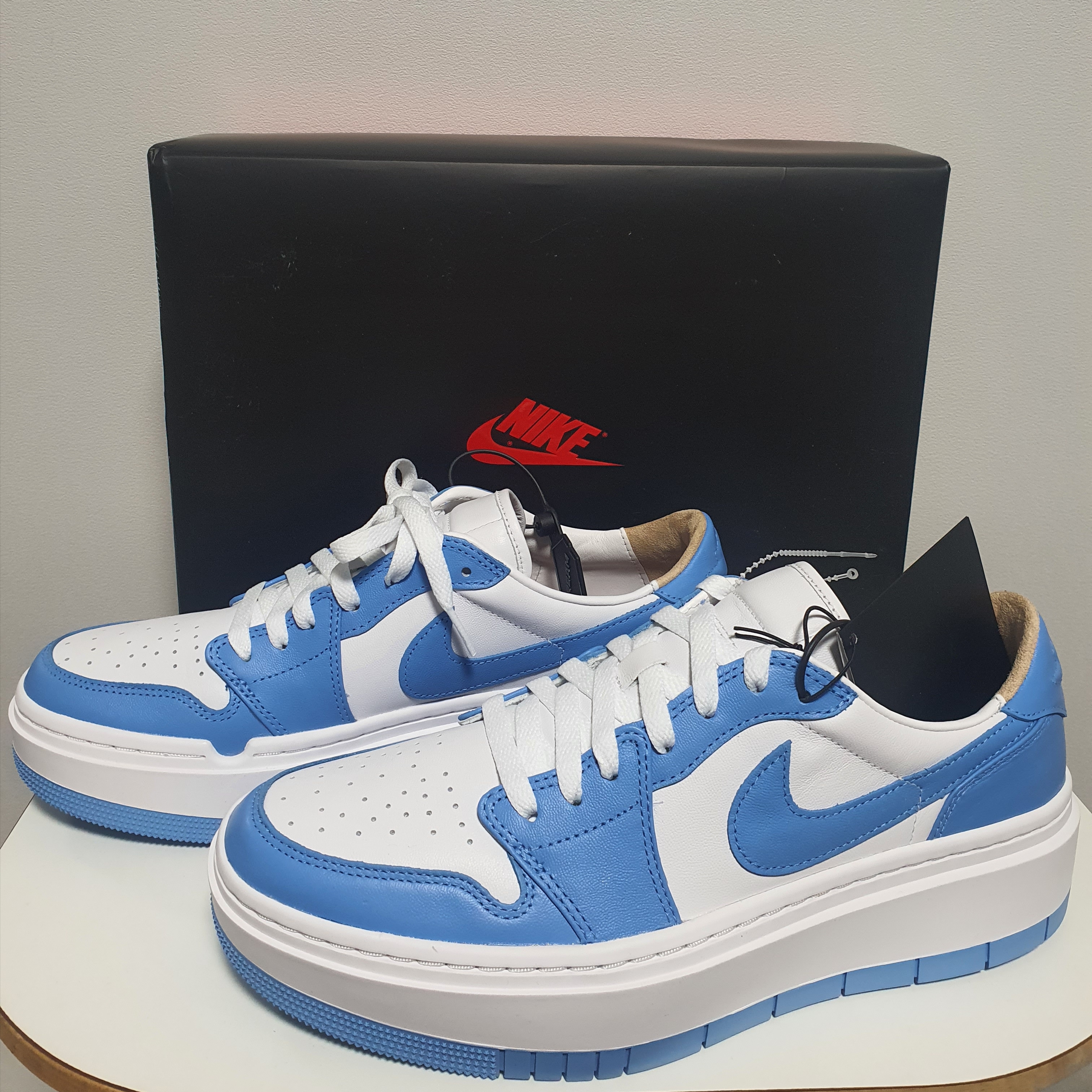 (W) Jordan 1 Elevate Low SE University Blue 착용 스타일