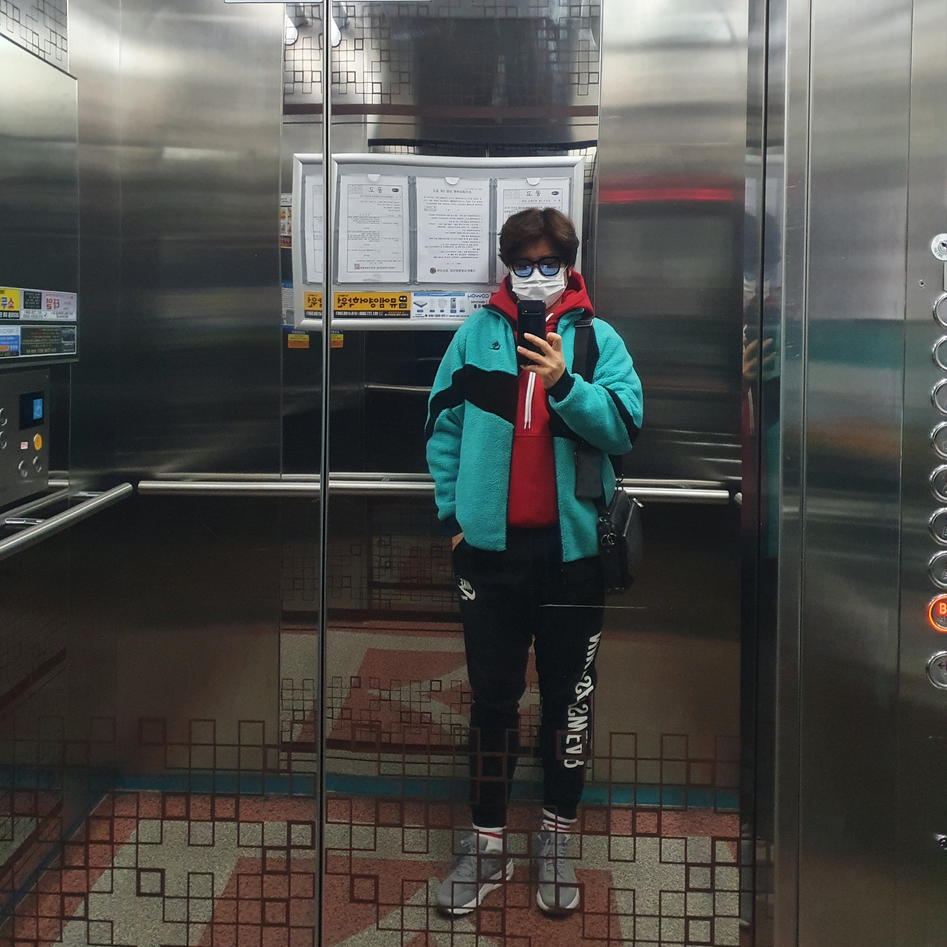 Nike Big Swoosh Full Zip Jacket Hyper Jade Black, Nike M NRG Hoodie Red 착용 스타일