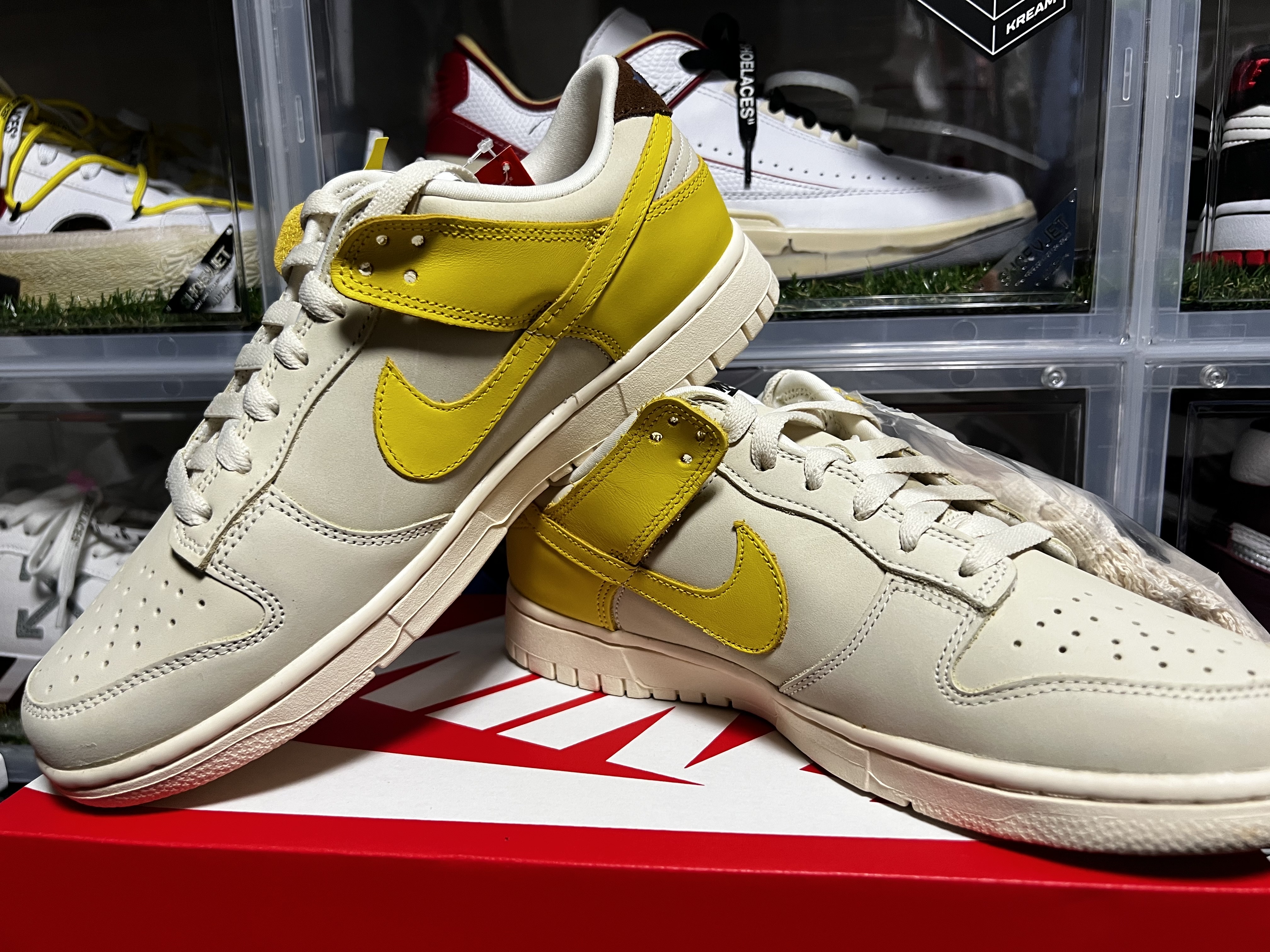 (W) Nike Dunk Low LX Banana 착용 스타일 - 3