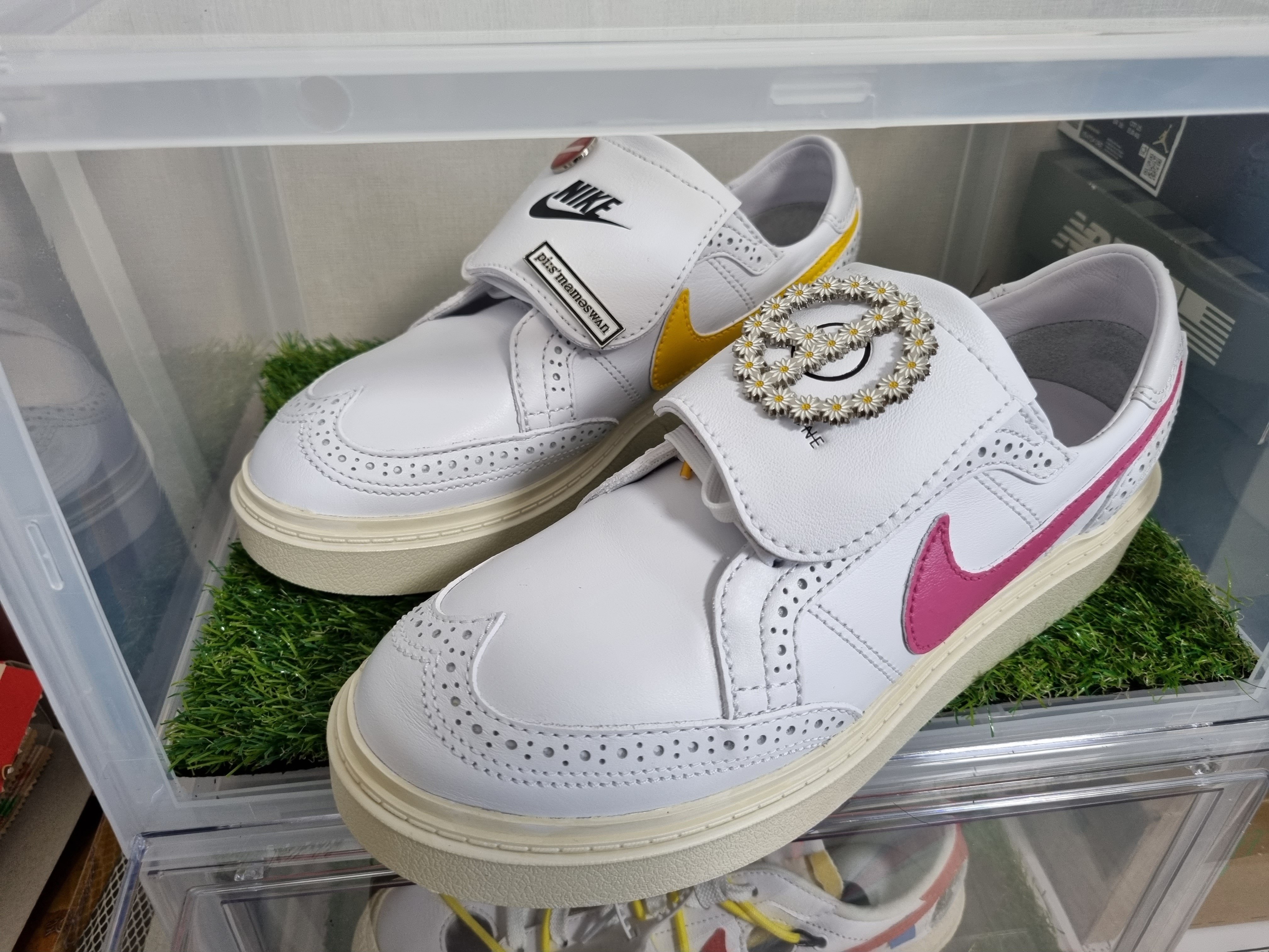 Nike x Peaceminusone Kwondo1 White 착용 스타일
