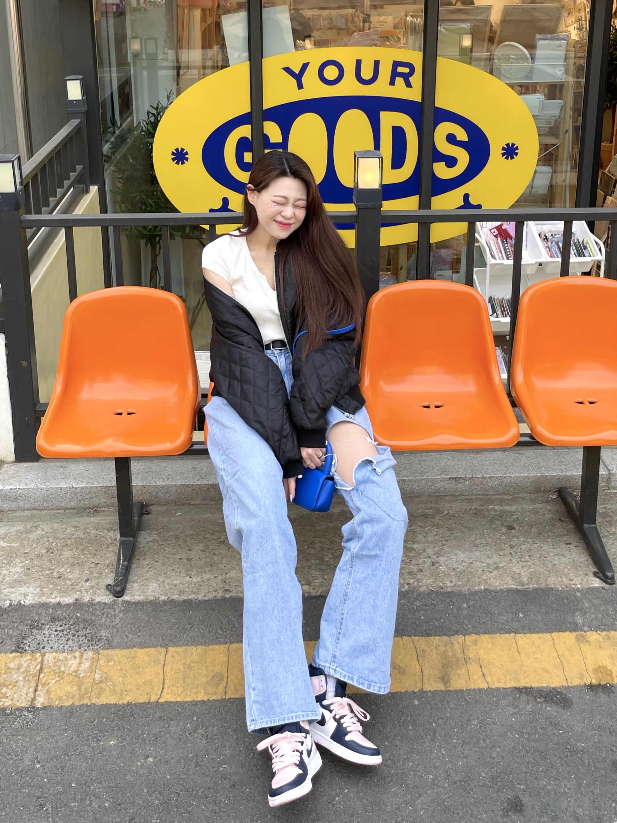 (W) Jordan 1 Retro High OG Atmosphere 착용 스타일 - 2