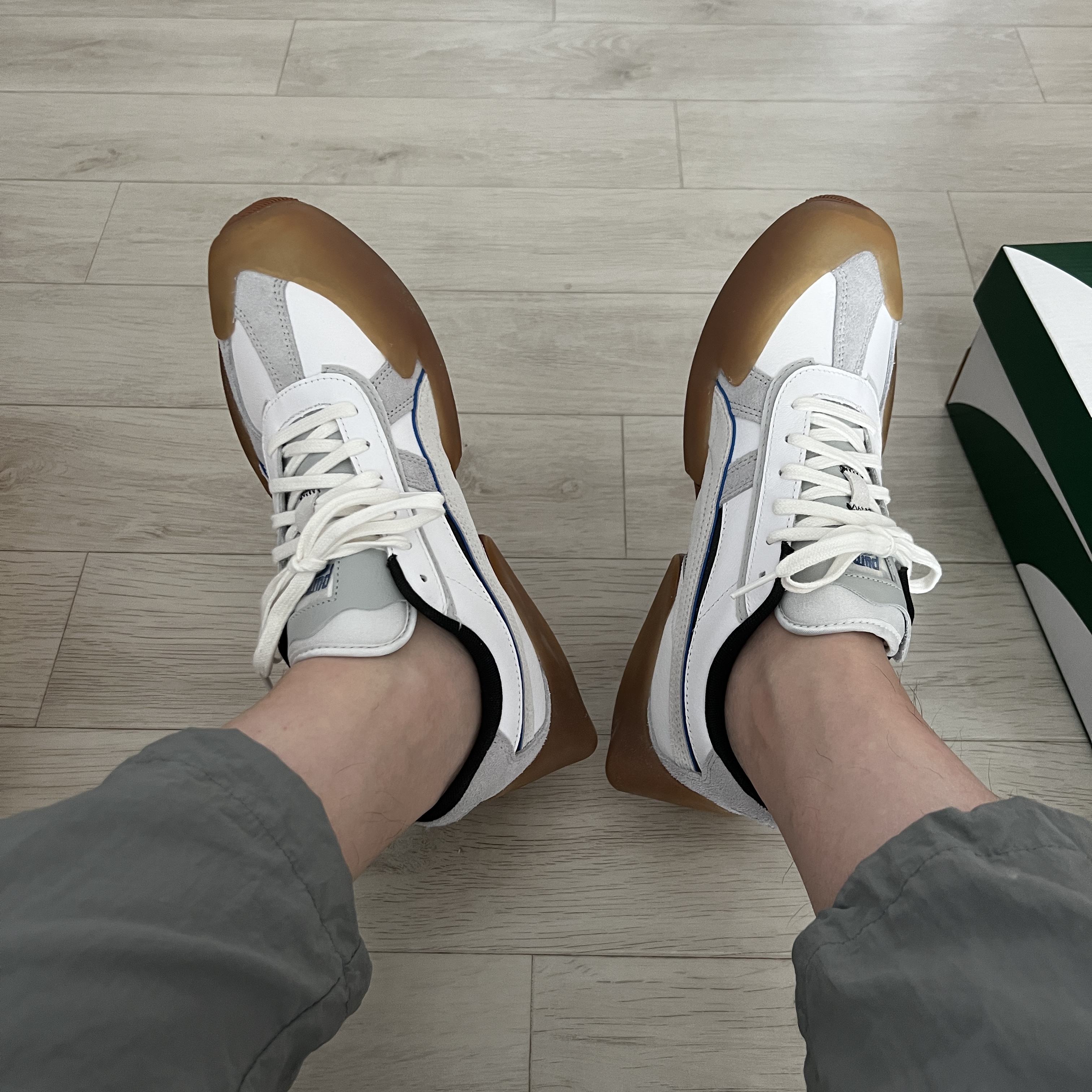 Puma Vaderon White 착용 스타일 - 2