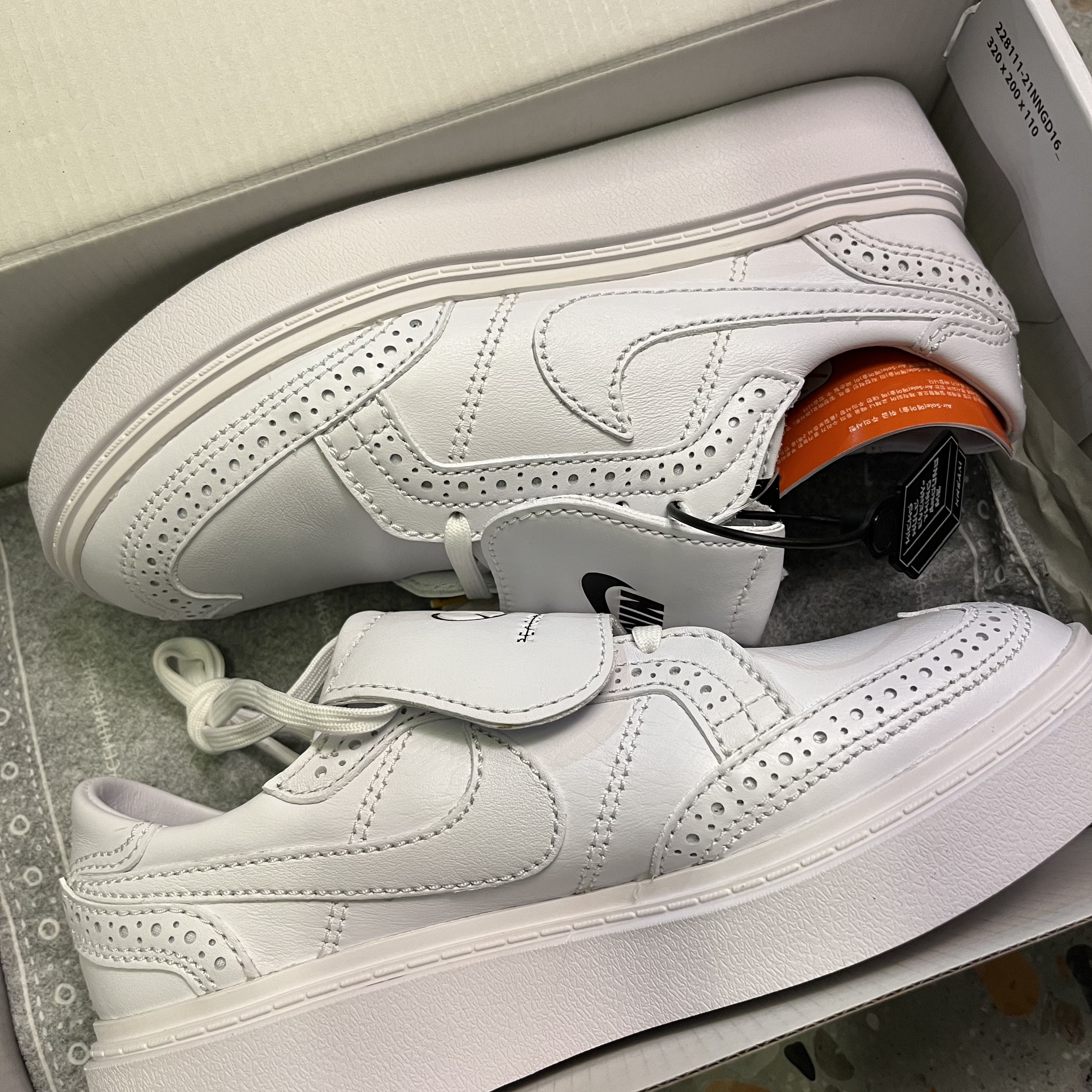 Nike x Peaceminusone Kwondo1 White 착용 스타일