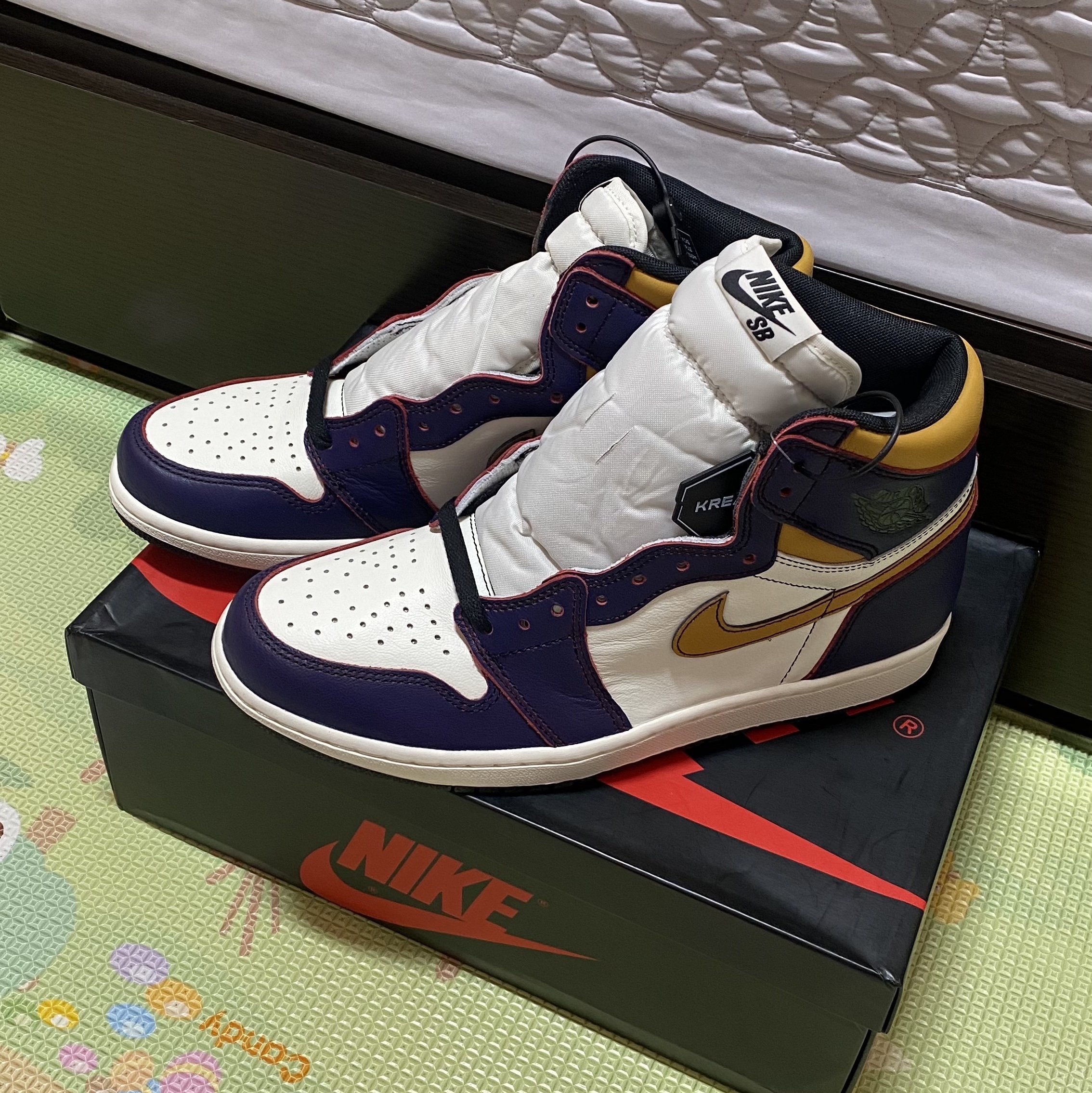Jordan 1 Retro High OG Defiant SB LA to Chicago 착용 스타일 - 4