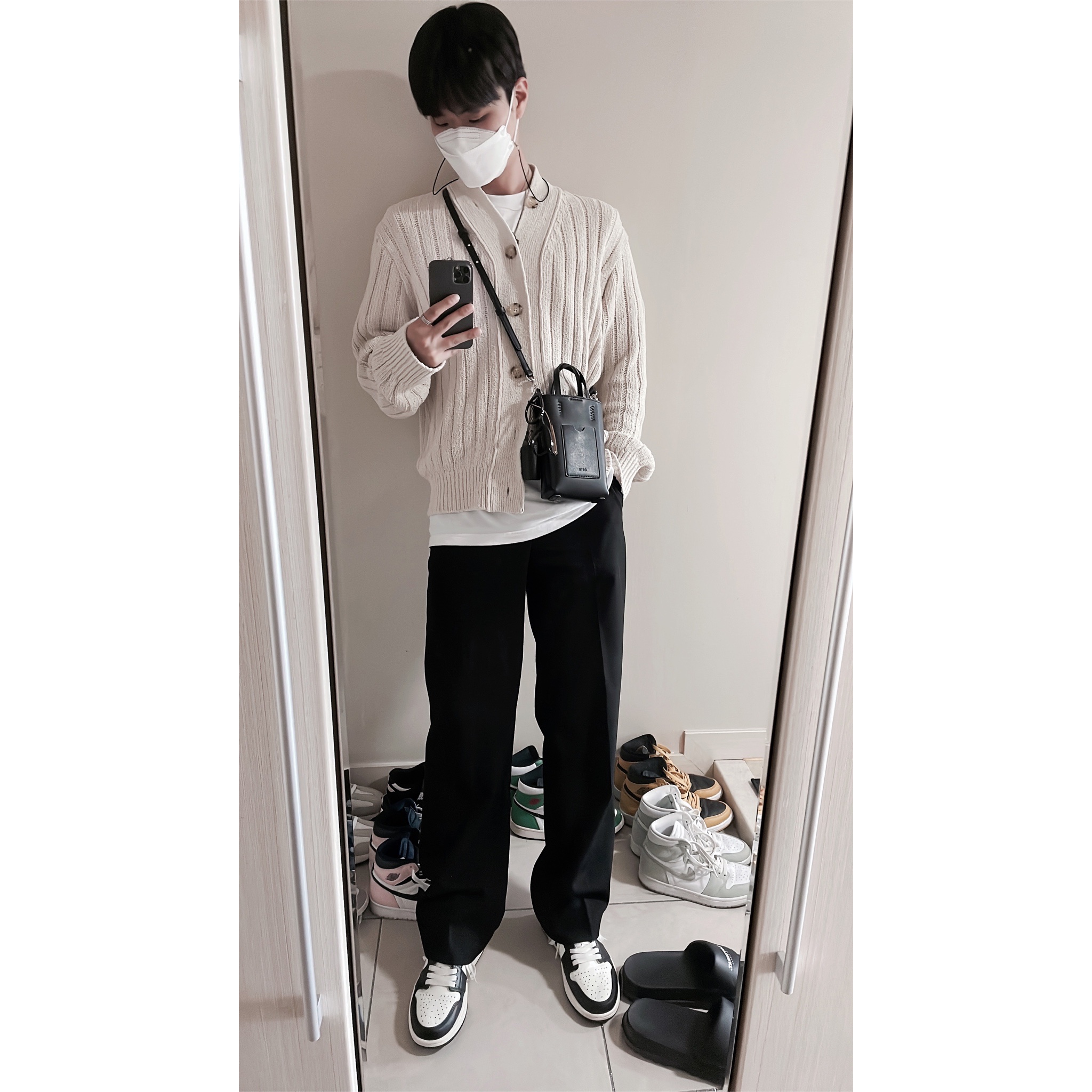 Jordan 1 Retro High OG Black Mocha 착용 스타일