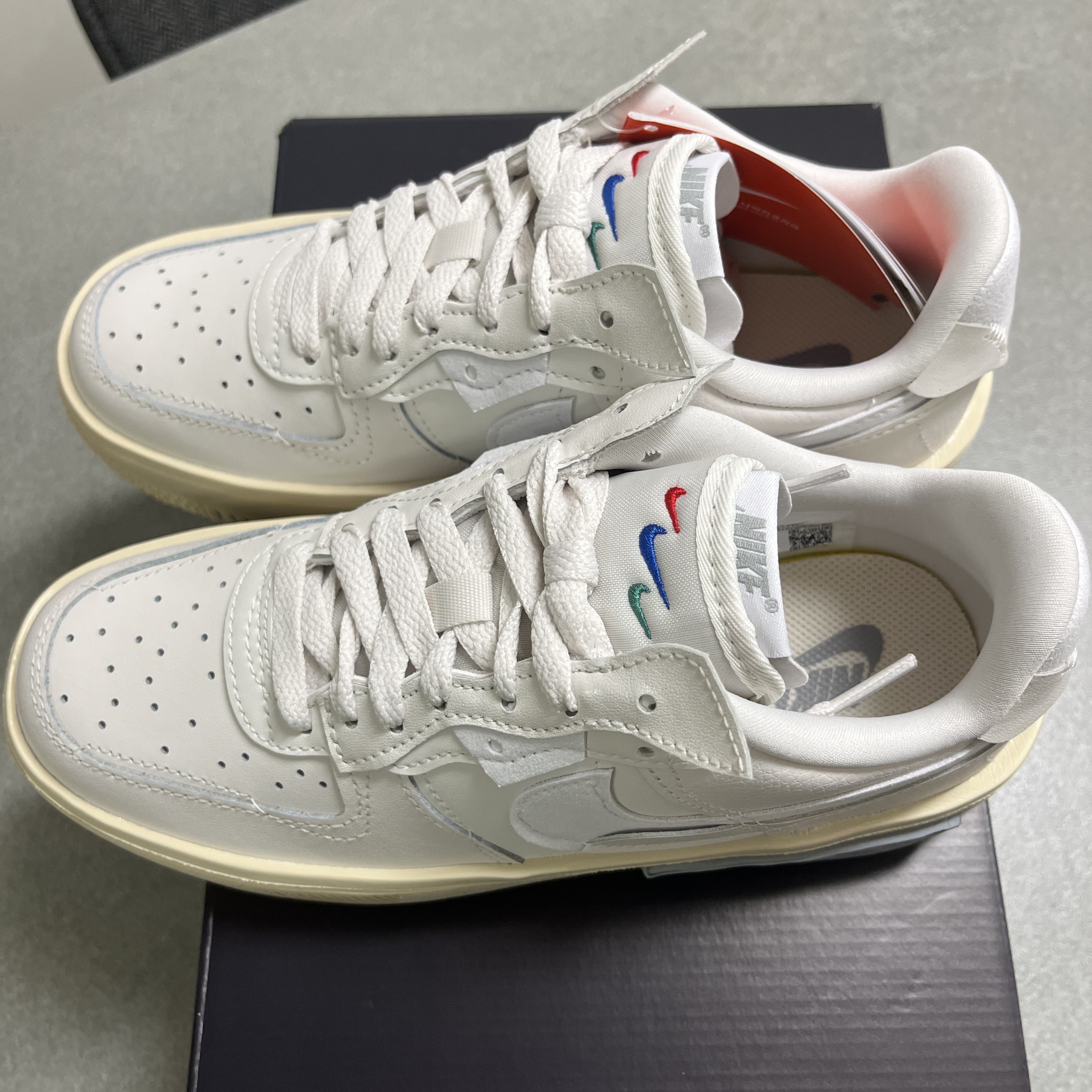 (W) Nike Air Force 1 Fontanka Phantom 착용 스타일 - 5