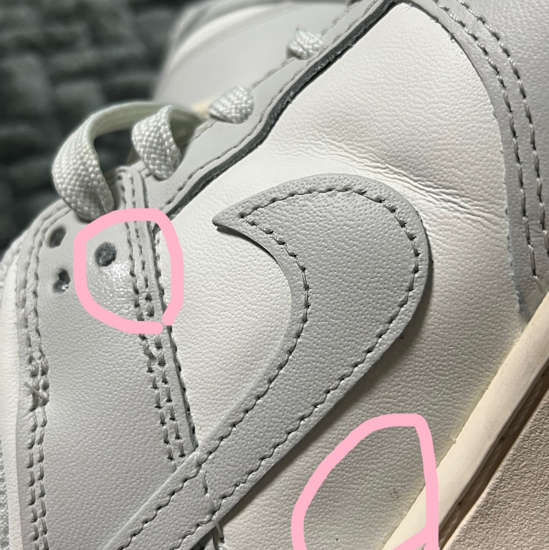 (W) Nike Dunk Low Light Bone 착용 스타일 - 1