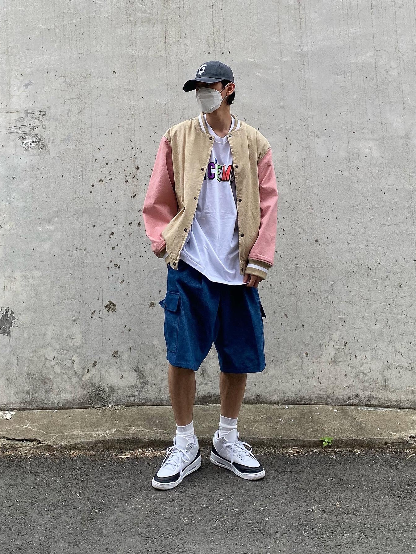 Jordan 3 x Fragment Retro SP White Black, Supreme x WTAPS Sic'em! T-shirt White - 21FW 착용 스타일 - 3