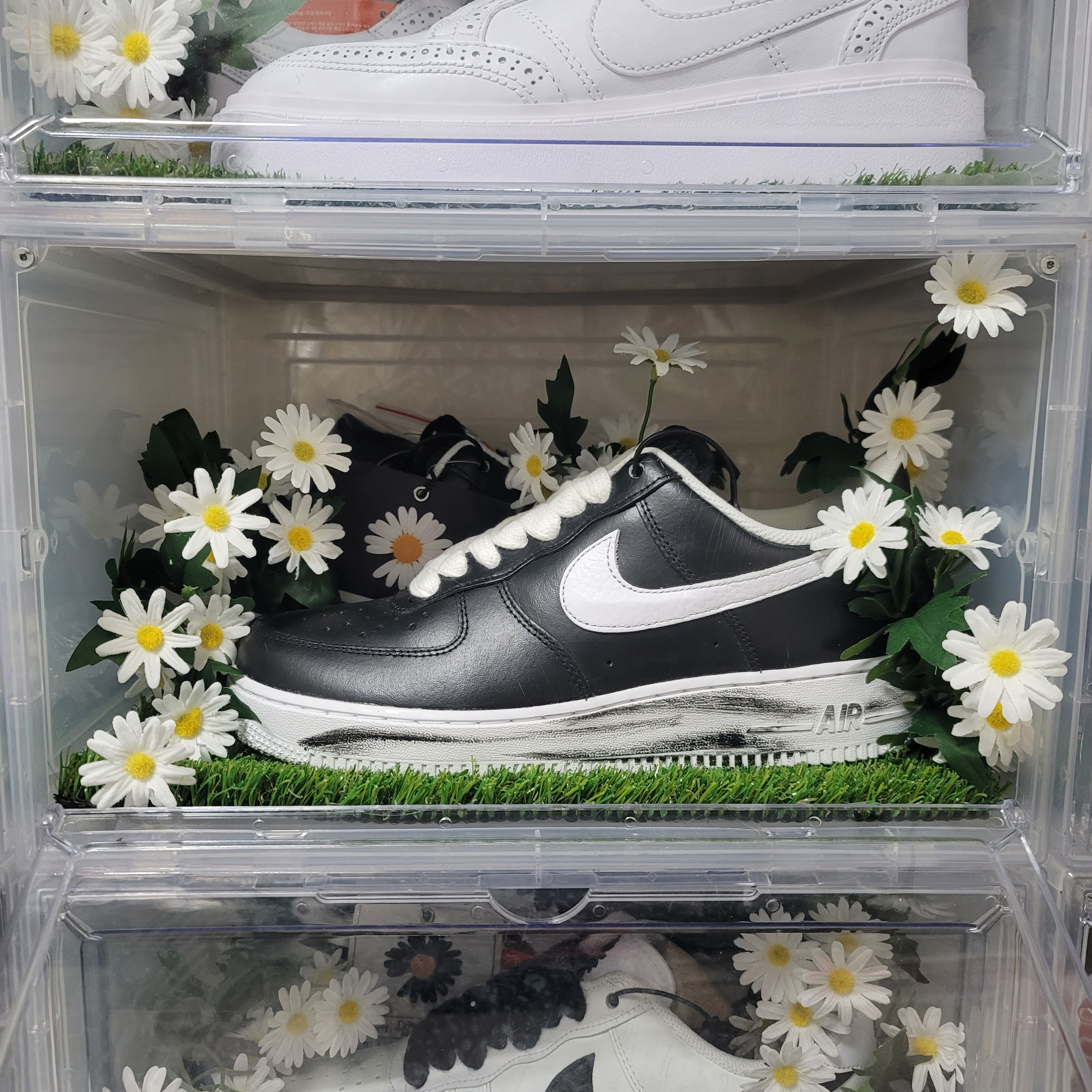Nike x Peaceminusone Air Force 1 Low Para-Noise 착용 스타일
