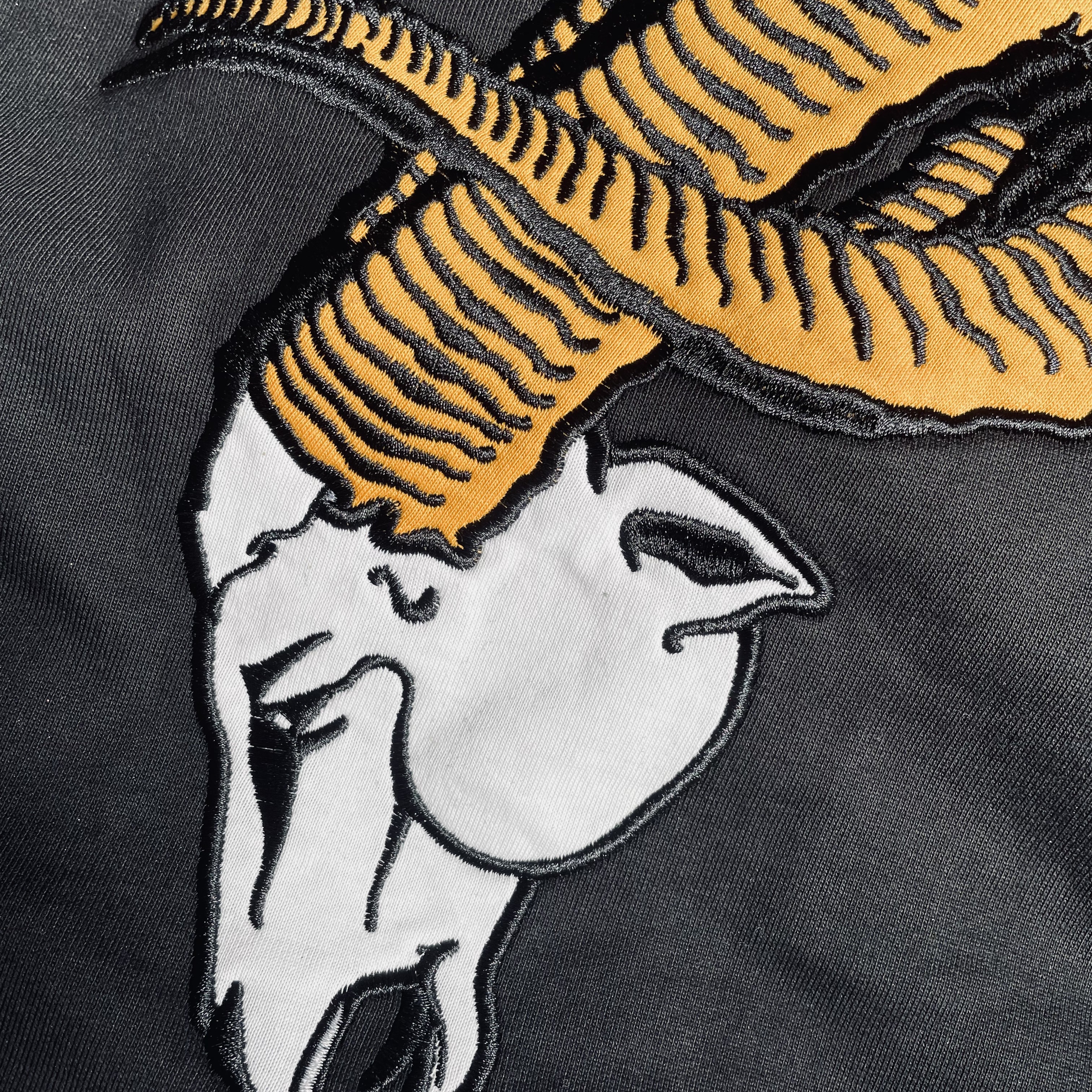 Palace Goats Hood Black - 22SS 착용 스타일 - 2