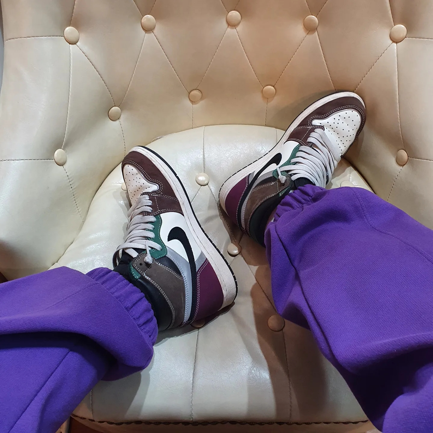Jordan 1 Retro High OG Craft 착용 스타일 - 2