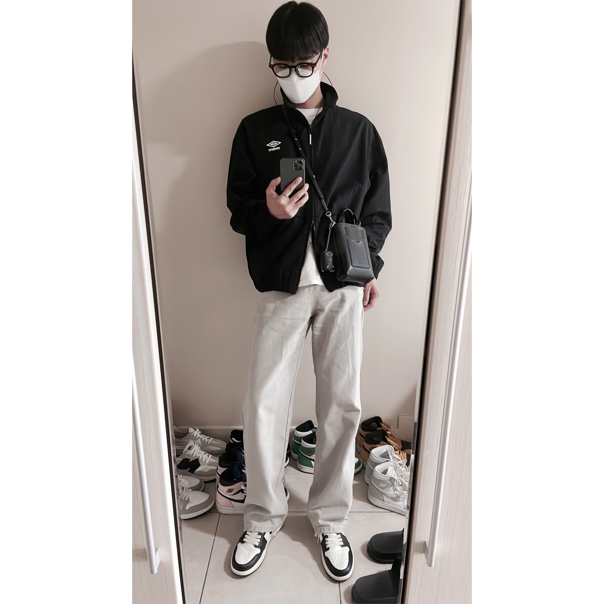 Jordan 1 Retro High OG Black Mocha 착용 스타일