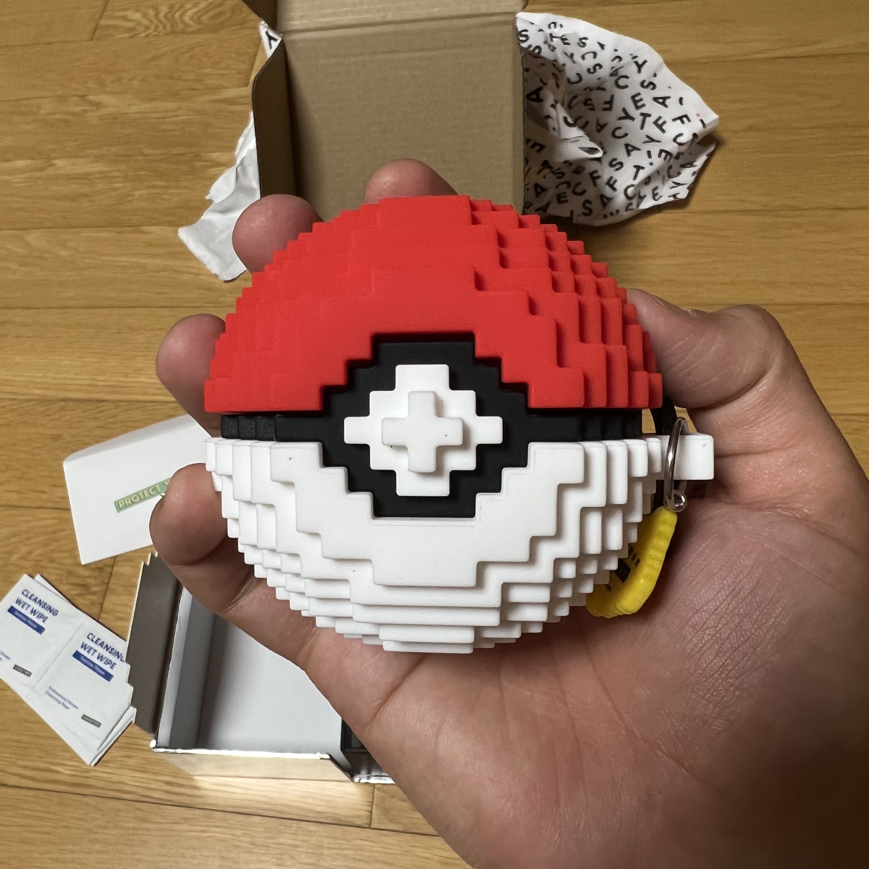 Casetify x Pokemon Pixel Poke Ball 3D AirPods Pro Case 착용 스타일 - 1