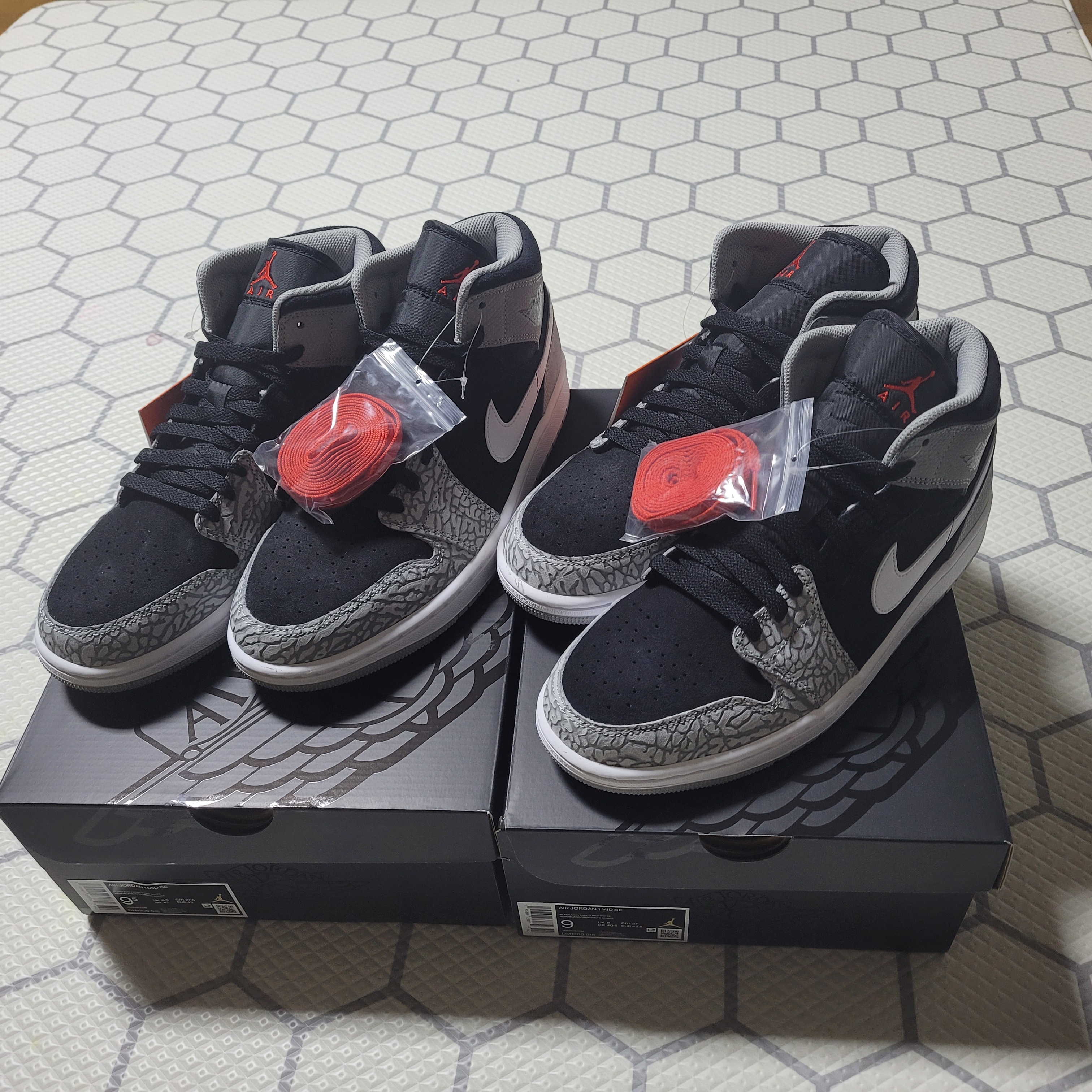 Jordan 1 Mid Elephant Toe 착용 스타일