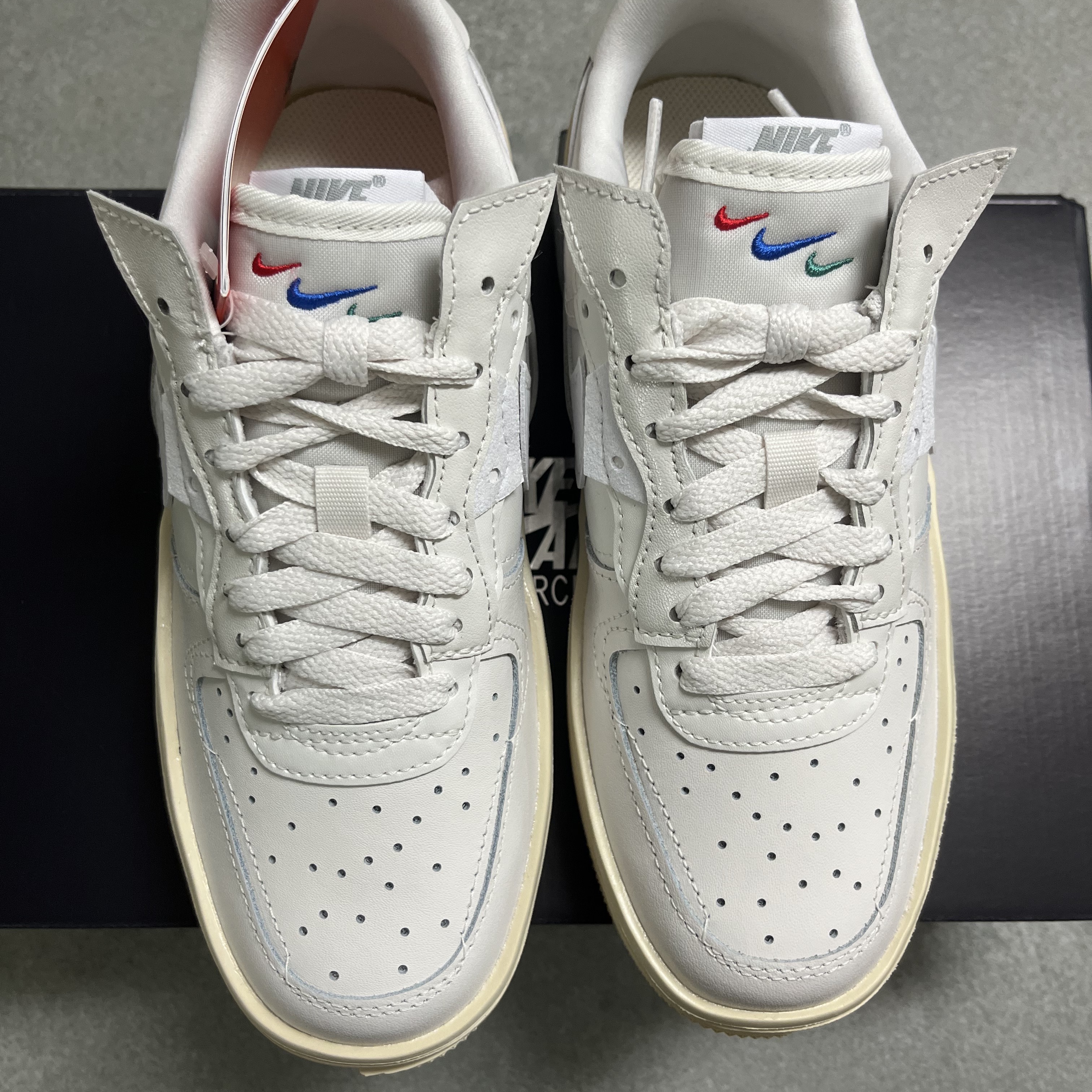 (W) Nike Air Force 1 Fontanka Phantom 착용 스타일 - 2