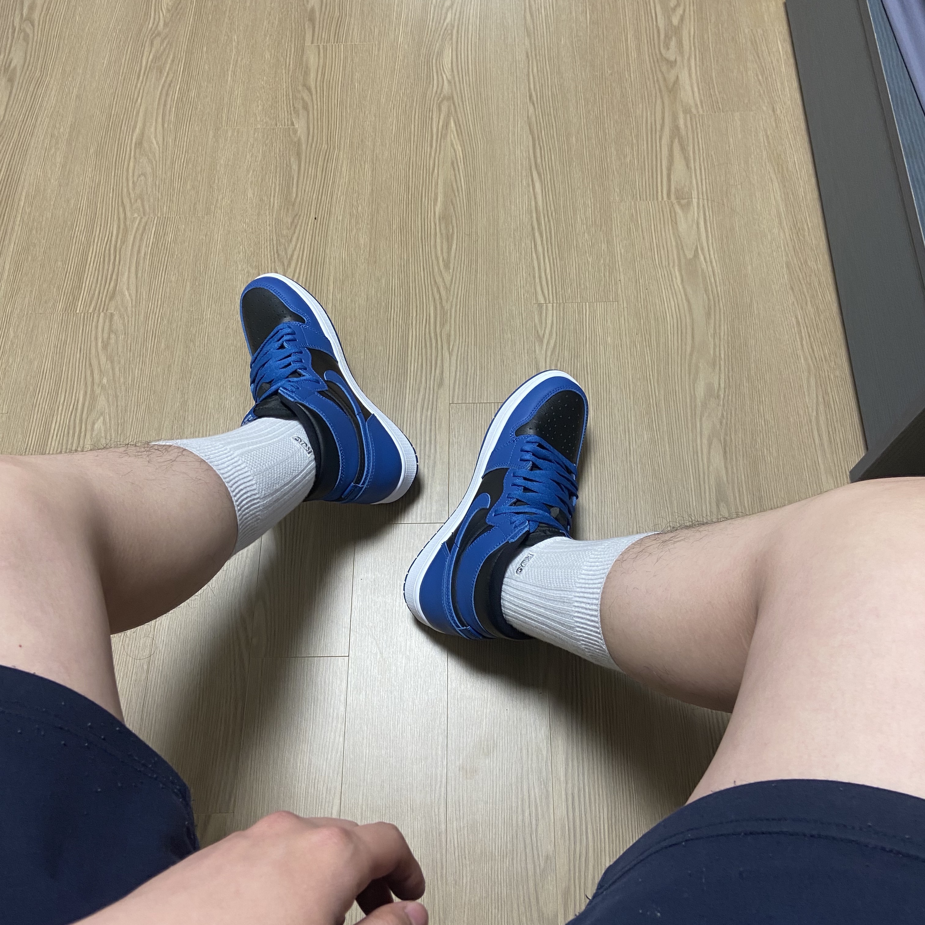 Jordan 1 Retro High OG Dark Marina Blue 착용 스타일