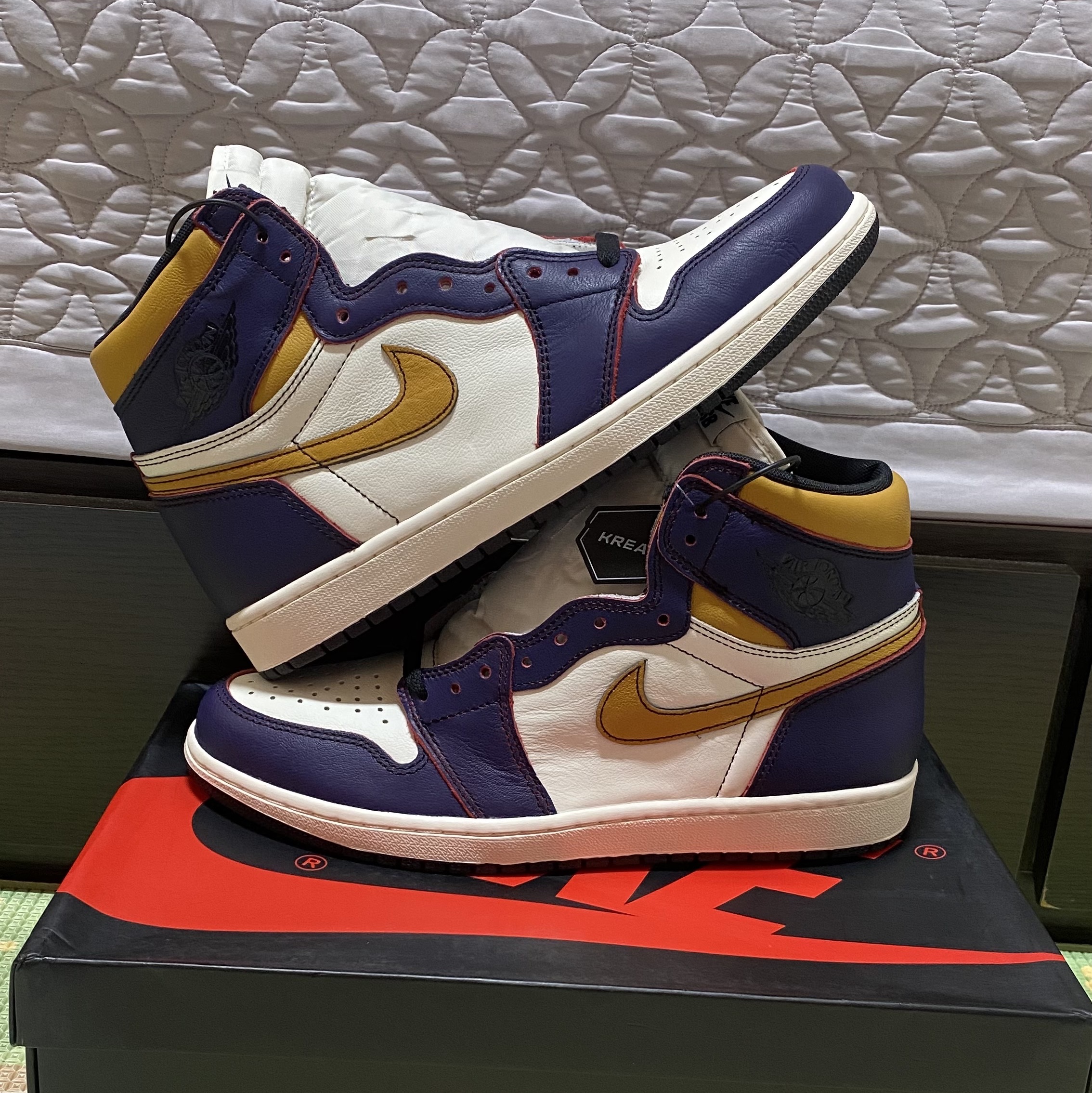 Jordan 1 Retro High OG Defiant SB LA to Chicago 착용 스타일 - 5