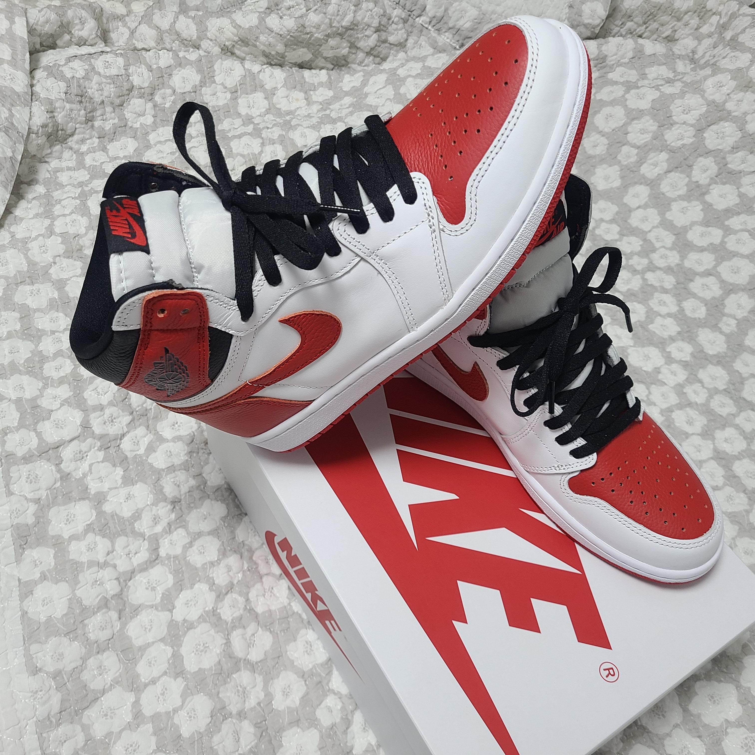 Jordan 1 Retro High OG Heritage 착용 스타일 - 1