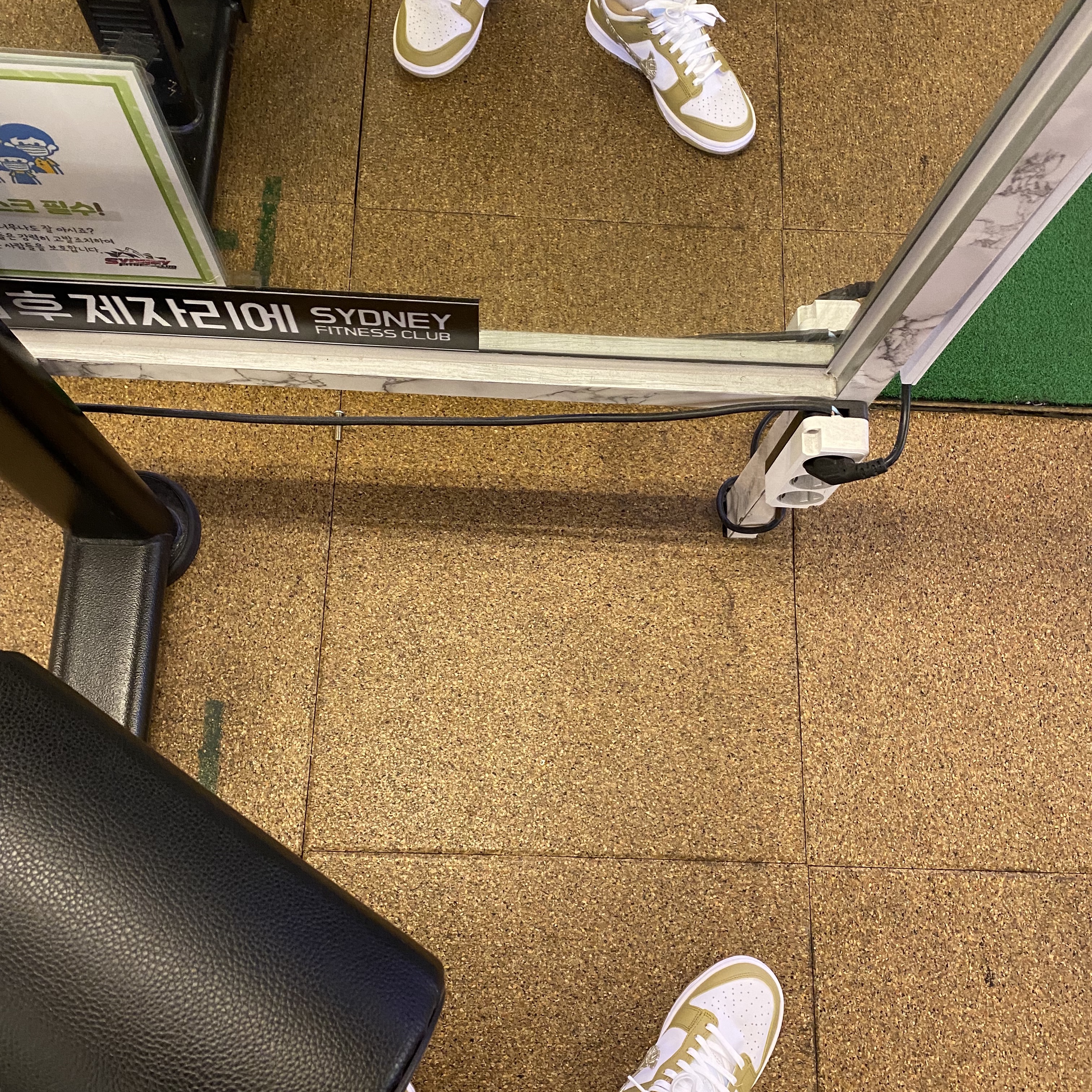 (W) Nike Dunk Low Essential Barley Paisley 착용 스타일 - 2