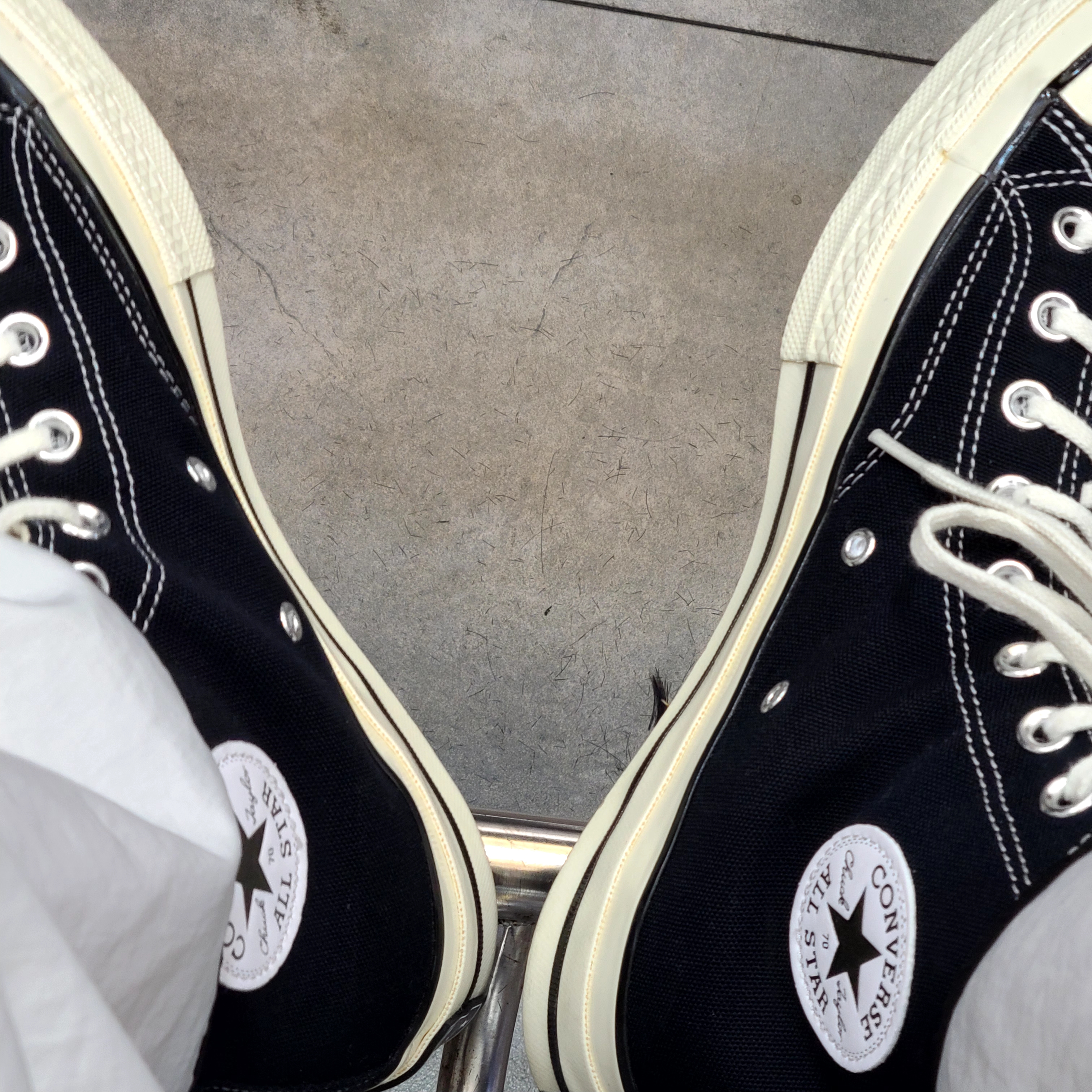 Converse Chuck 70 Hi Black 착용 스타일