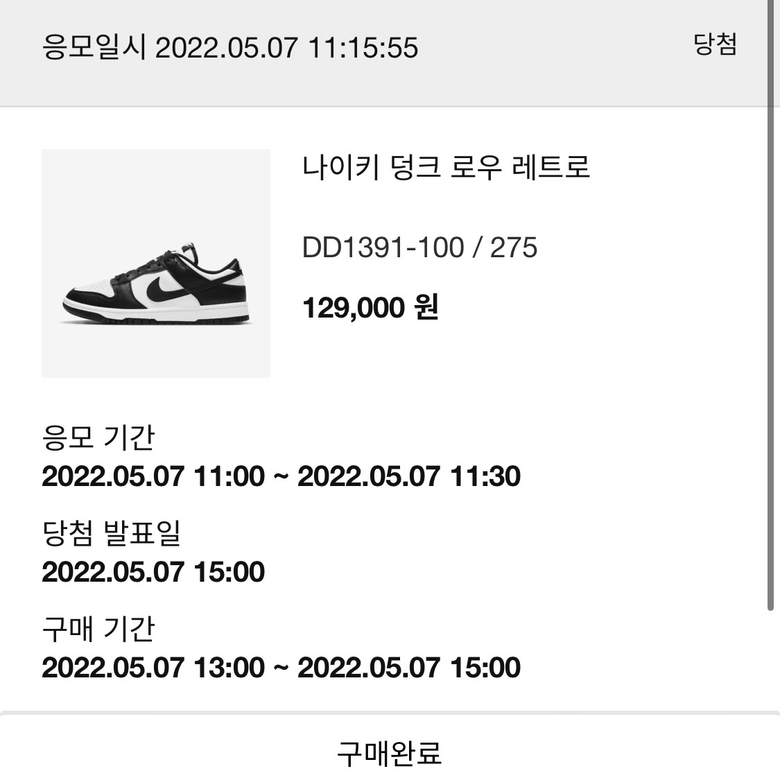 Nike Dunk Low Retro Black 착용 스타일