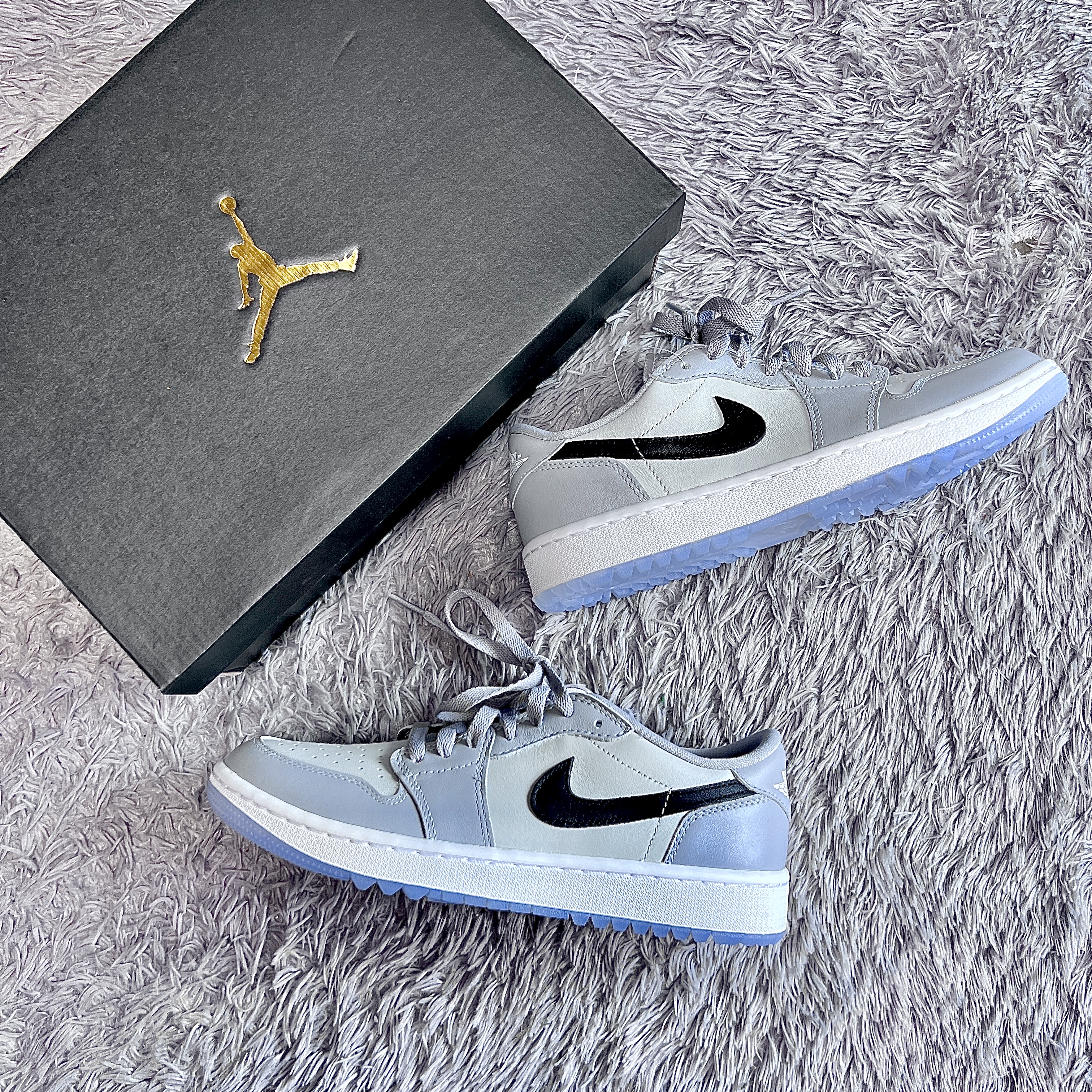 Jordan 1 Low Golf Wolf Grey 착용 스타일