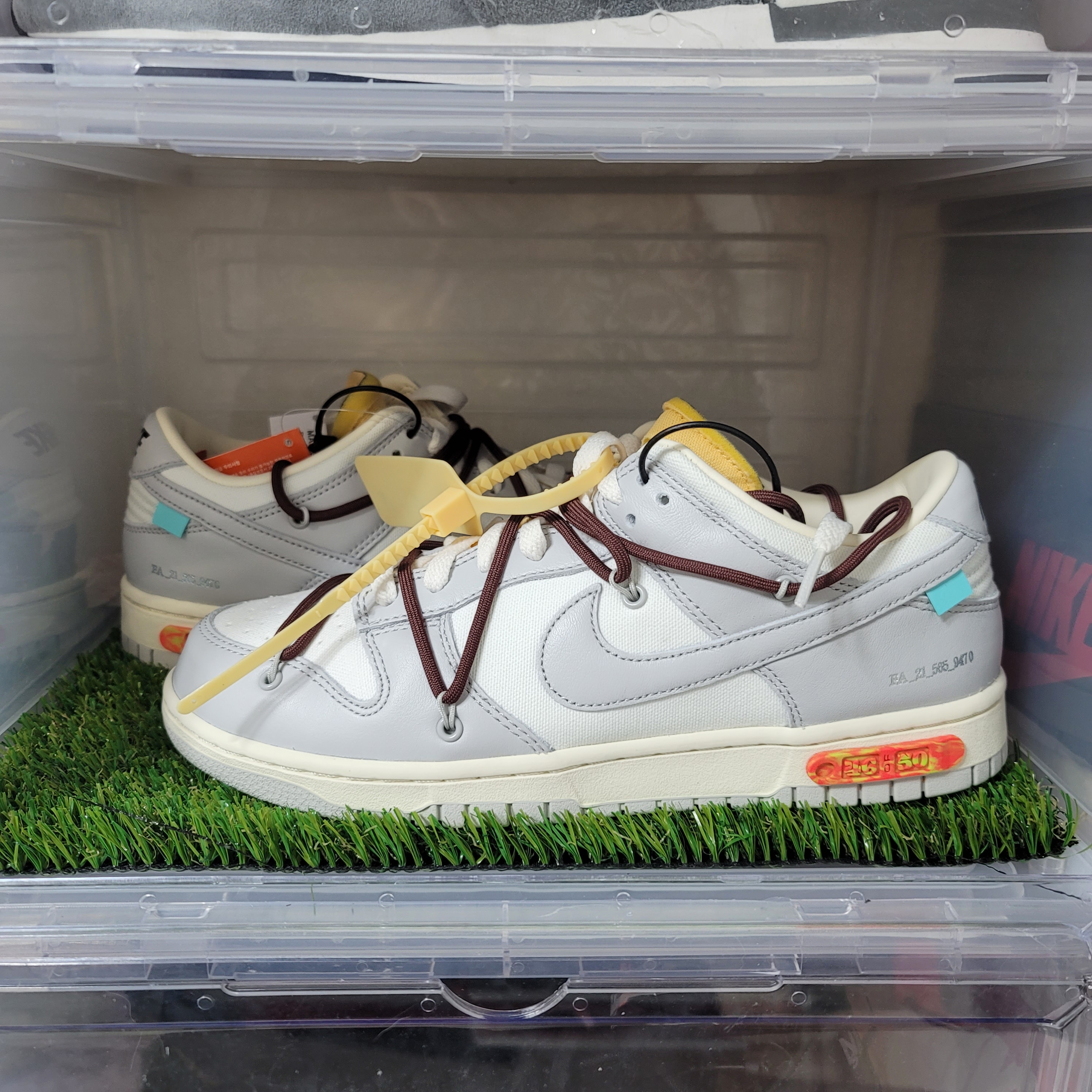 Nike x Off-White Dunk Low The 50 - Lot 46 착용 스타일